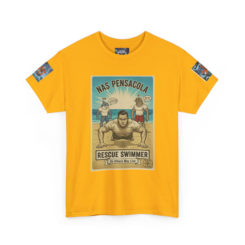 Rescue Swimmer Tee — NAS Pensacola Search & Rescue Helmet Tag T-Shirt