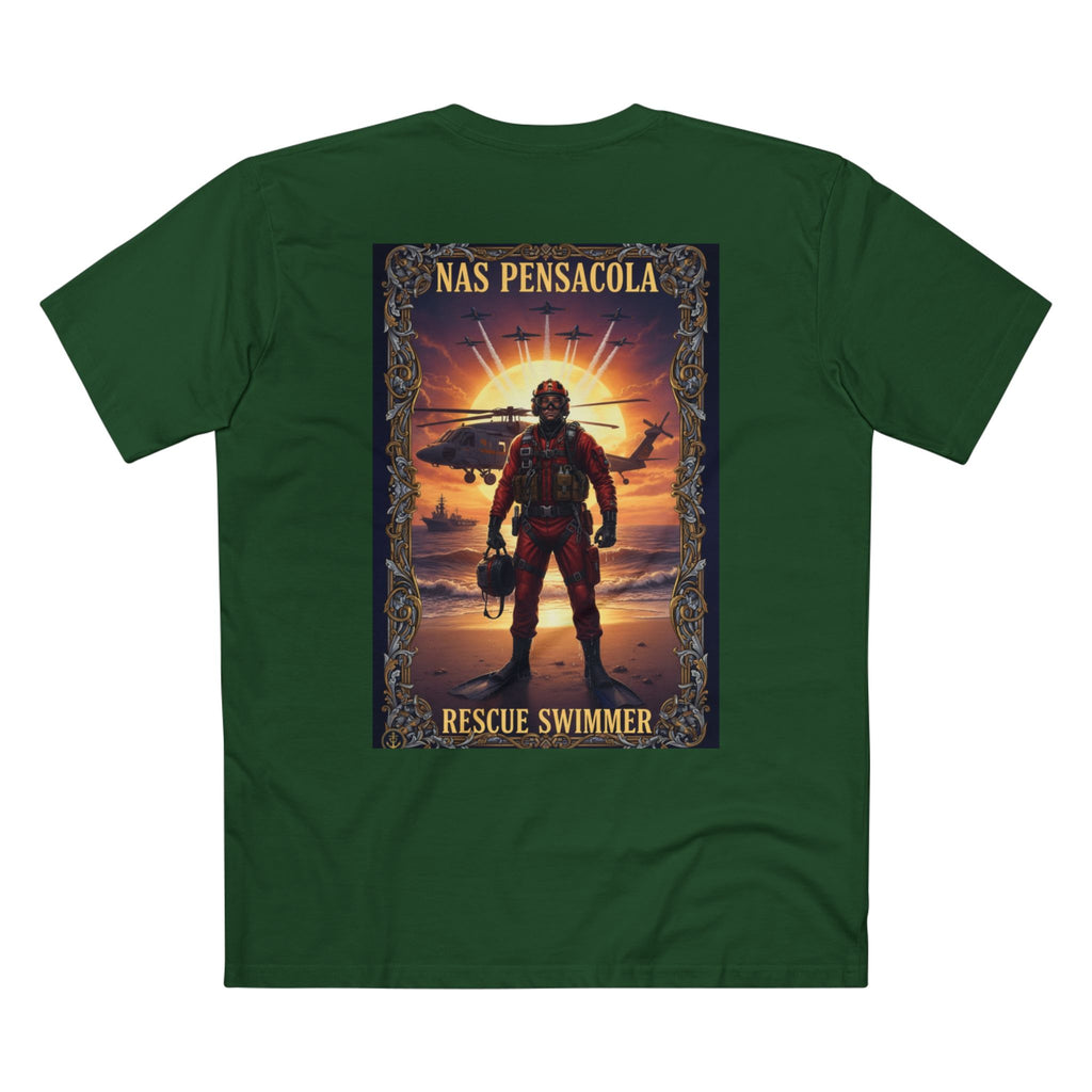 Navy Chiefs Club T‑Shirt – NAS Pensacola Rescue Swimmer Tribute Tee