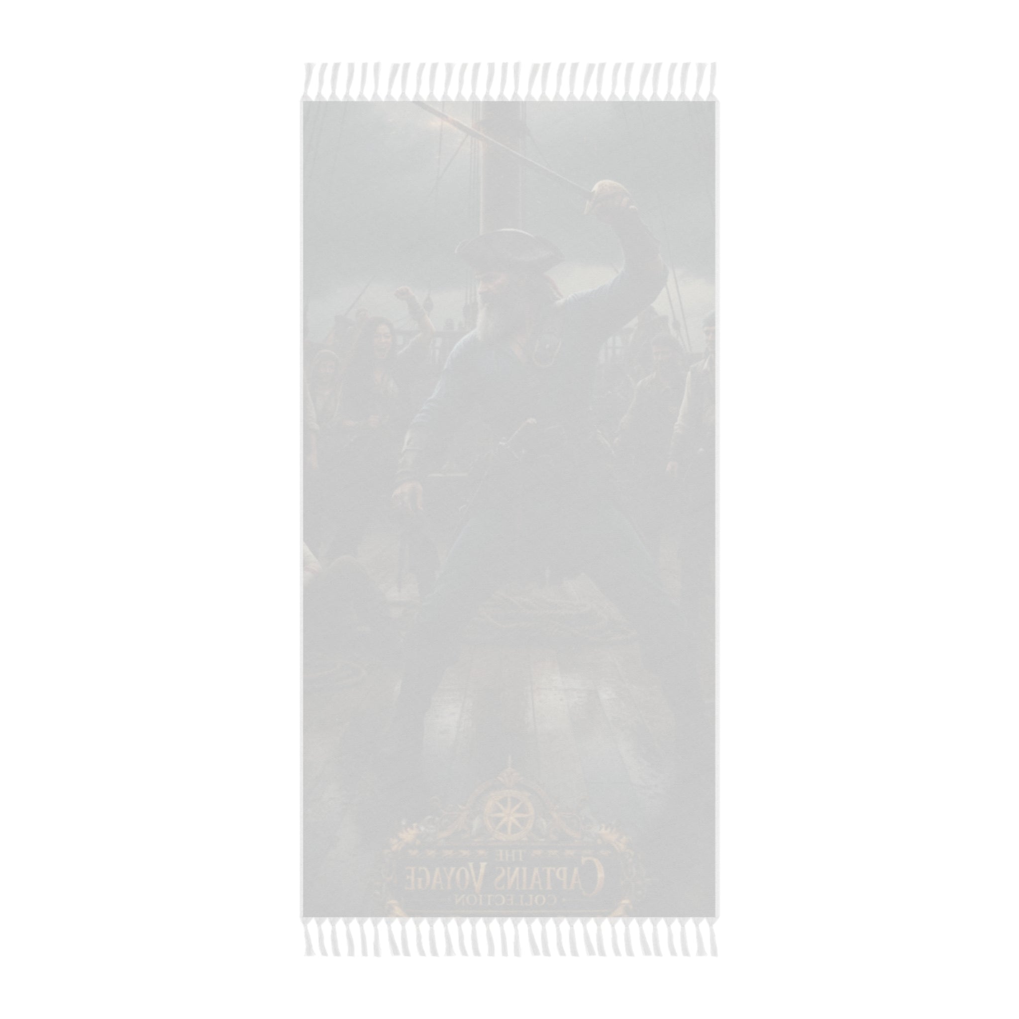 Pirate Captain Beach Towel — The Captain’s Voyage Boho Throw