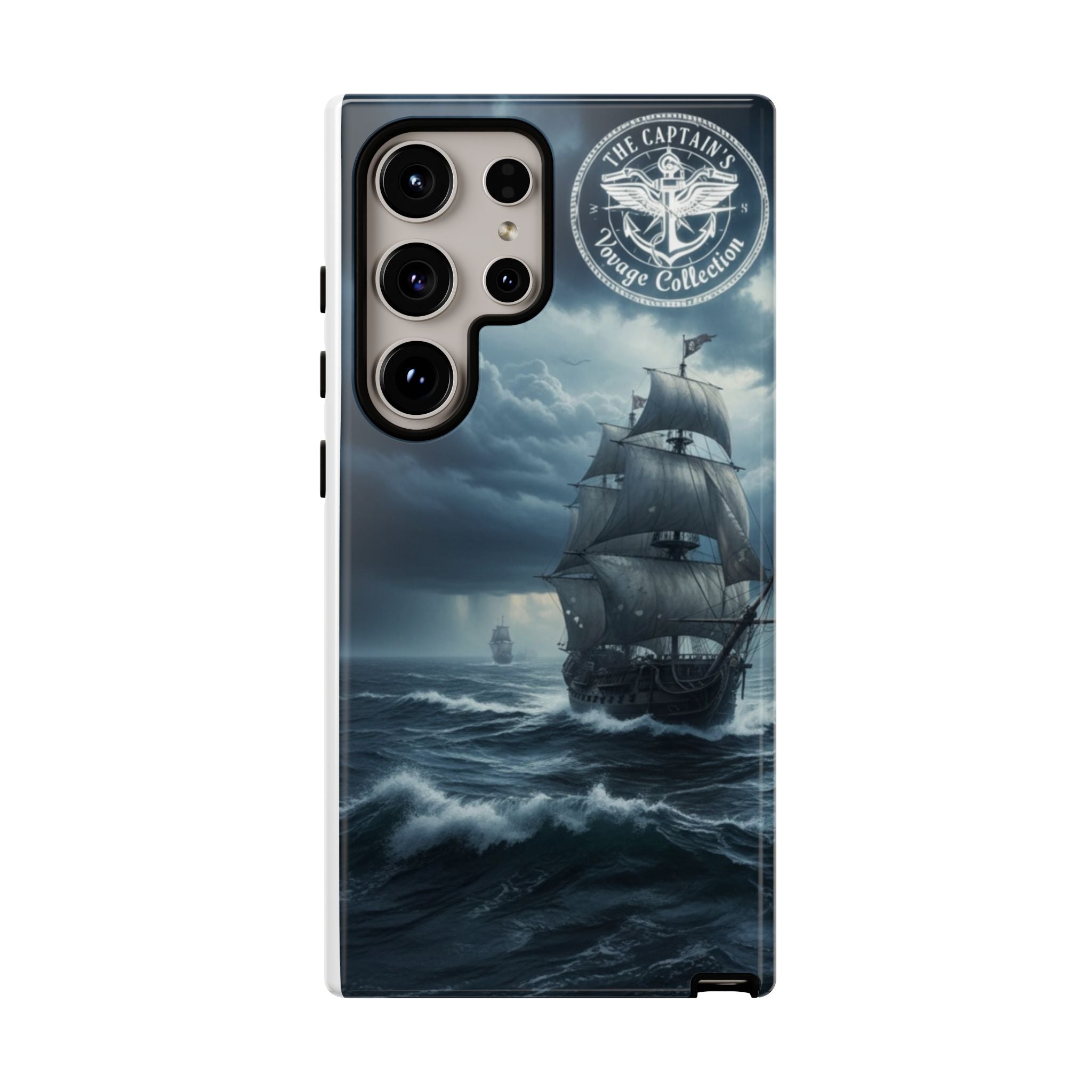 Stormy Seas Ship Phone Case – Nautical Pirate Sailing iPhone Cover