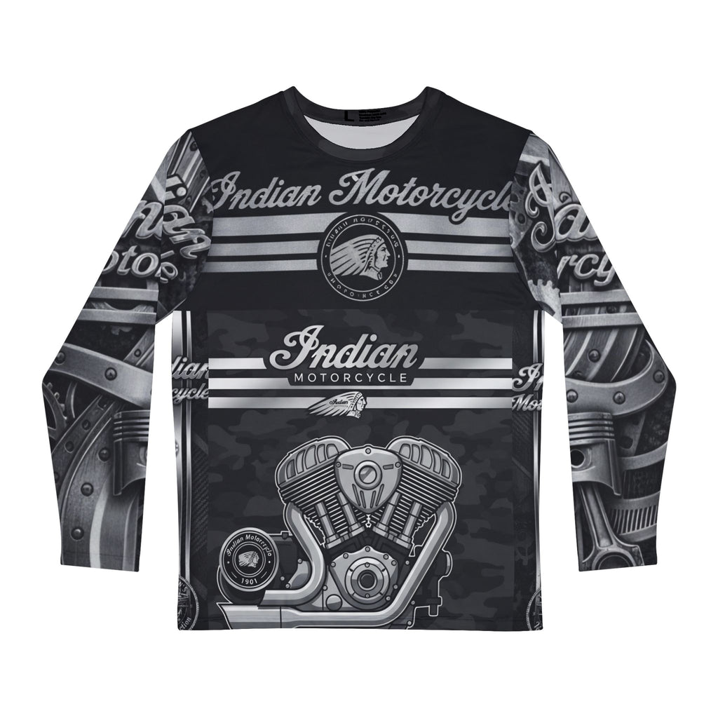 Indian Motorcycle Engine Long Sleeve Shirt