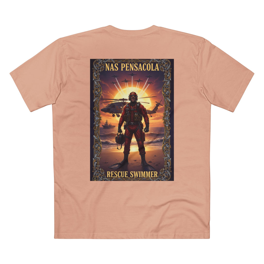 Navy Chiefs Club T‑Shirt – NAS Pensacola Rescue Swimmer Tribute Tee