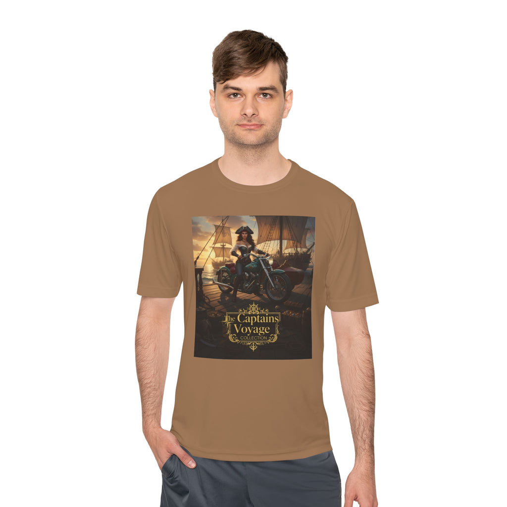 Captain's Voyage Graphic Tee – Nautical Pirate Ship T-Shirt