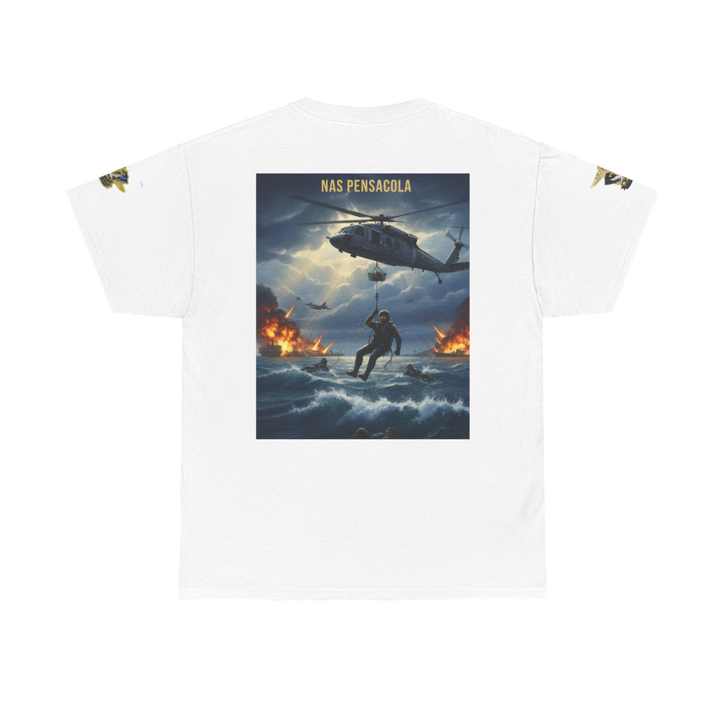 SAR Chiefs Riders Club Tee — NAS Pensacola Helicopter Rescue Graphic Shirt