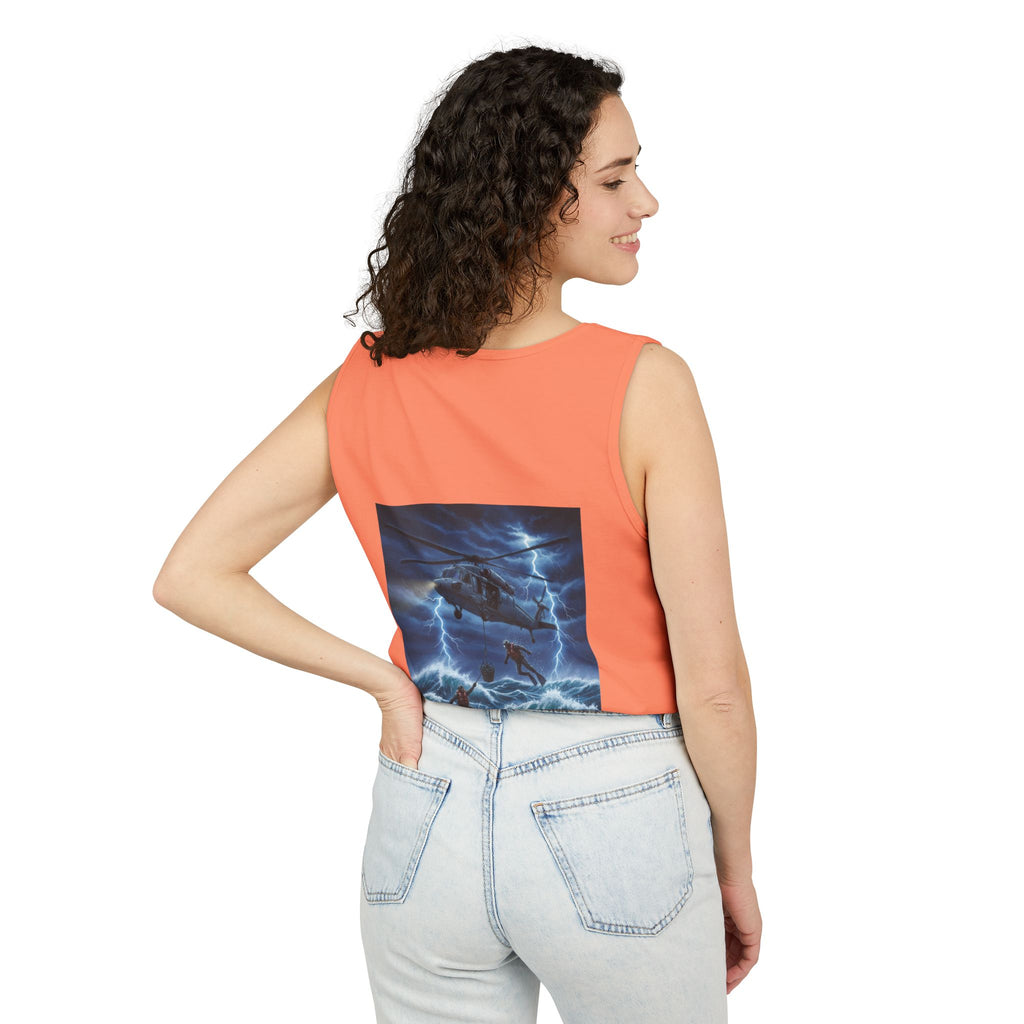 Navy SAR Tank Top — "We Know No Limits" Combat Rescue Swimmers