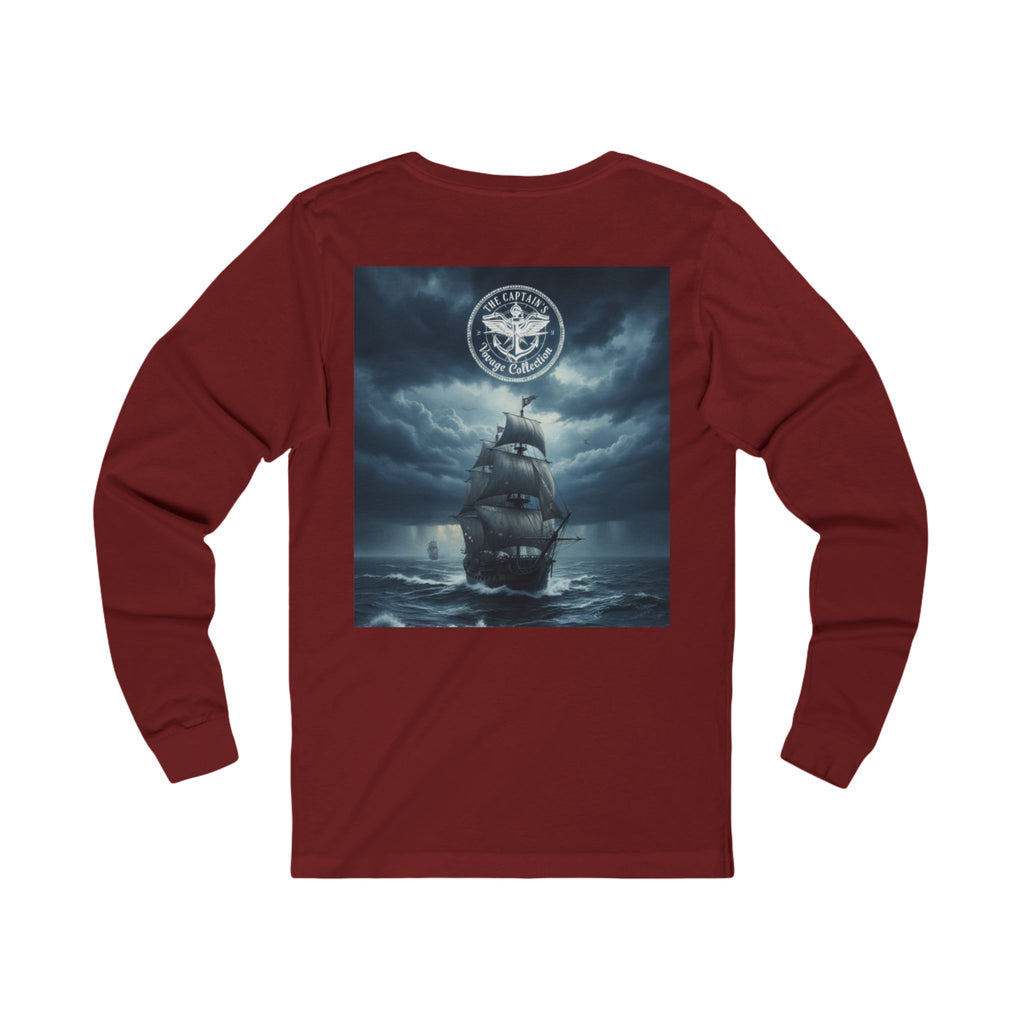 Pirate Crew Long Sleeve Tee - The Lantern Thieves Ship Design