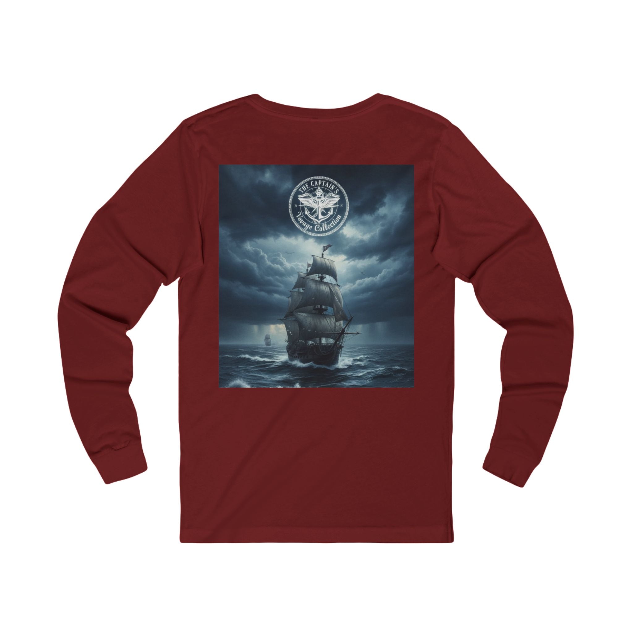 Pirate Crew Long Sleeve Tee - The Lantern Thieves Ship Design