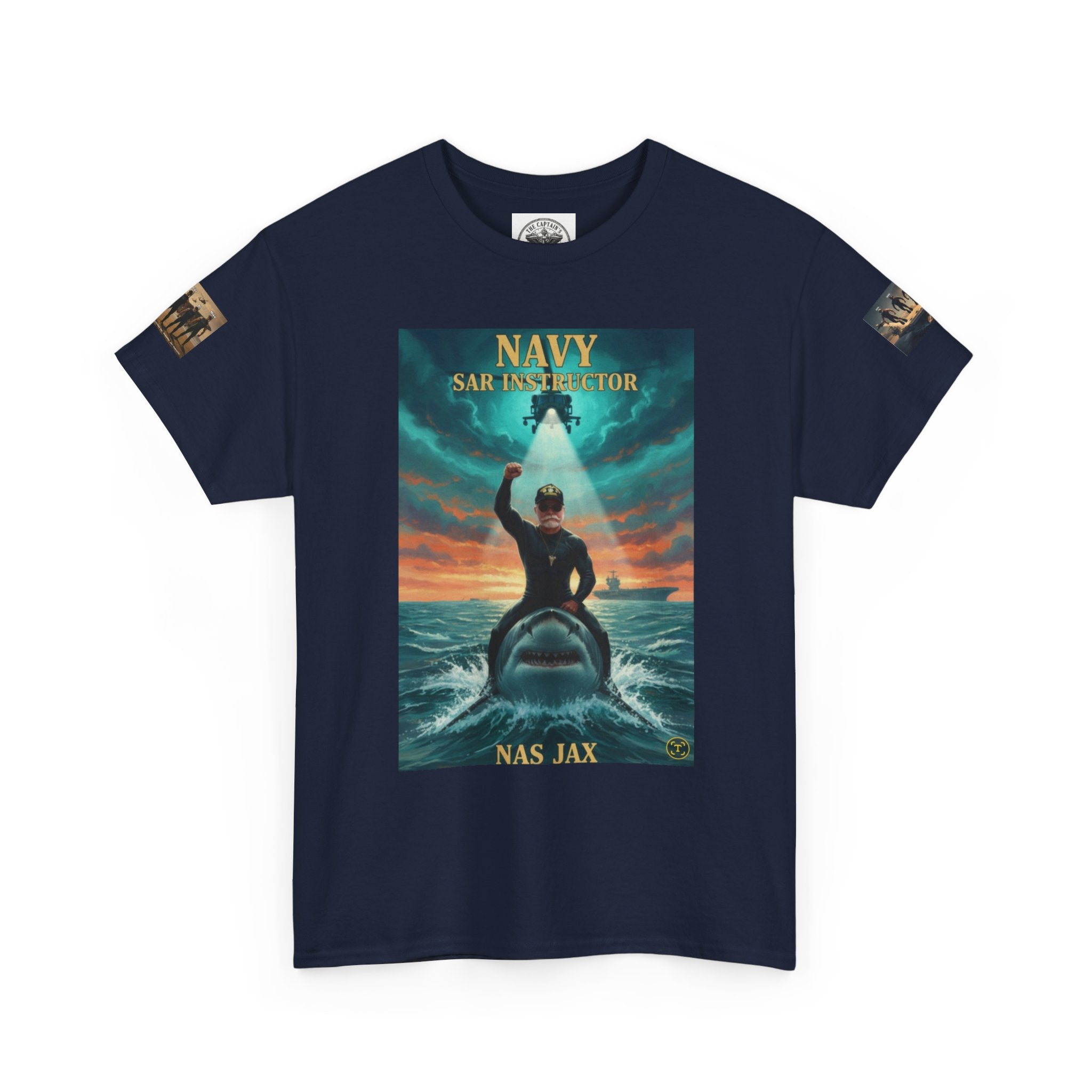 Navy SAR Instructor T‑Shirt — Search & Rescue Military Tee