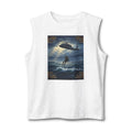 Navy Rescue Helicopter Muscle Tank — '2nd Option: FAFO' Military Search & Rescue Shirt