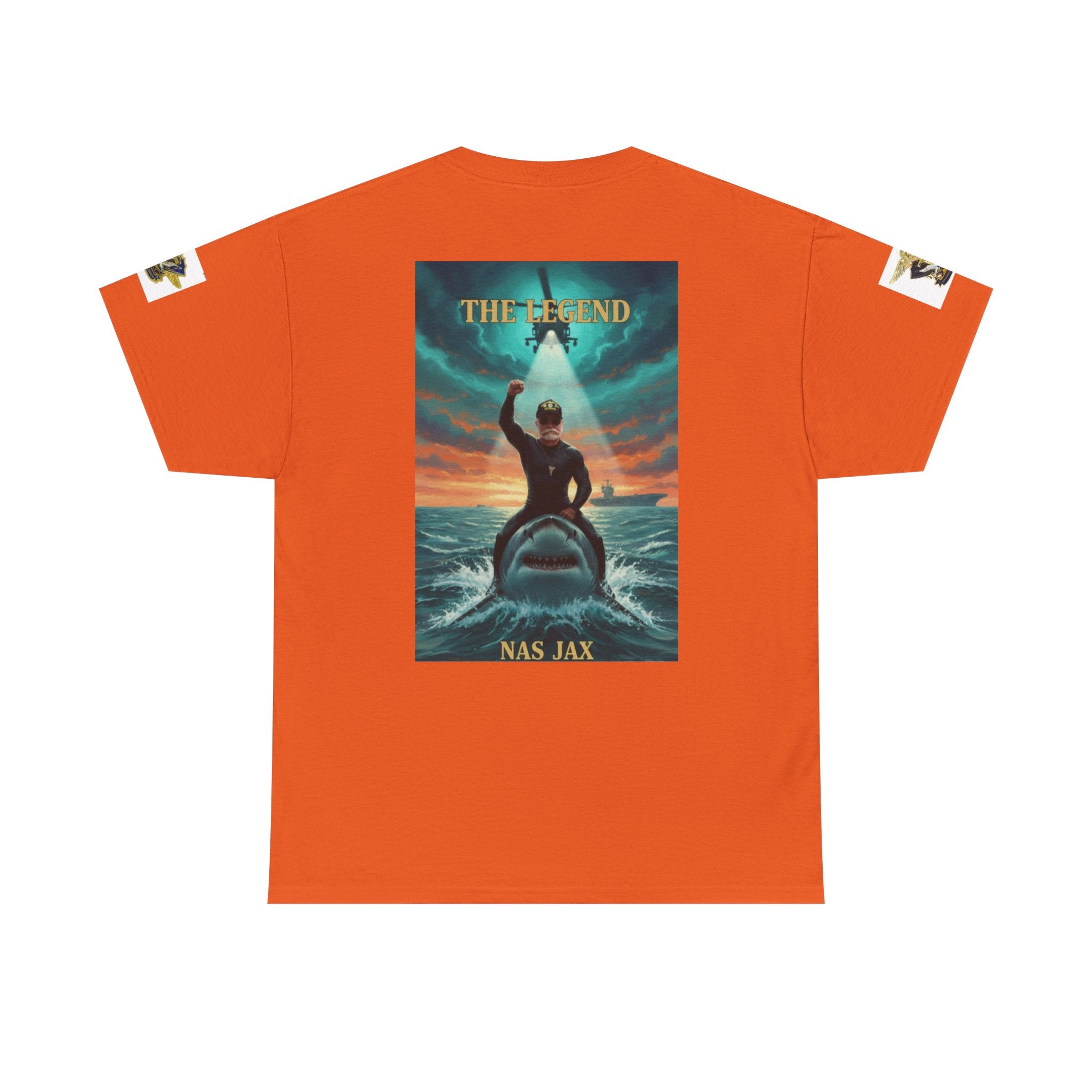 Navy SAR Helicopter Rescue Tee — "The Legend" Search & Rescue Tribute