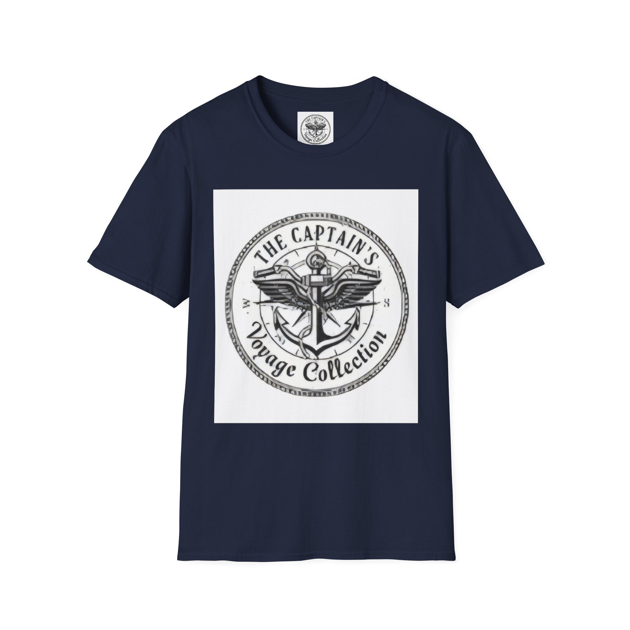 Captain’s Voyage Collection T‑Shirt — Panda Riding Motorcycle Graphic Tee