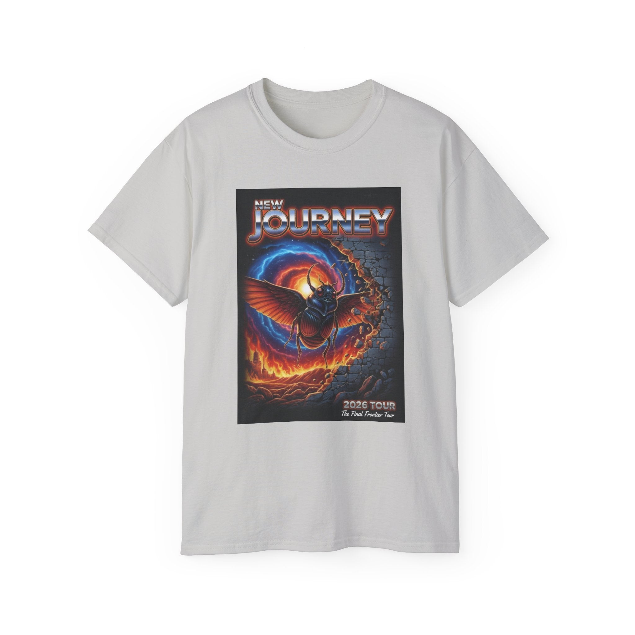 Journey 2020 Tour T‑Shirt — Vintage Rock Band Guitar Poster Tee