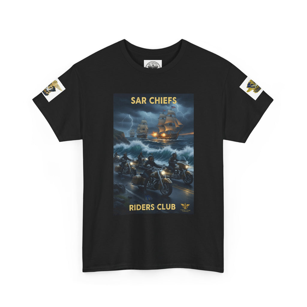 SAR Chiefs Riders Club Tee — NAS Pensacola Helicopter Rescue Graphic Shirt