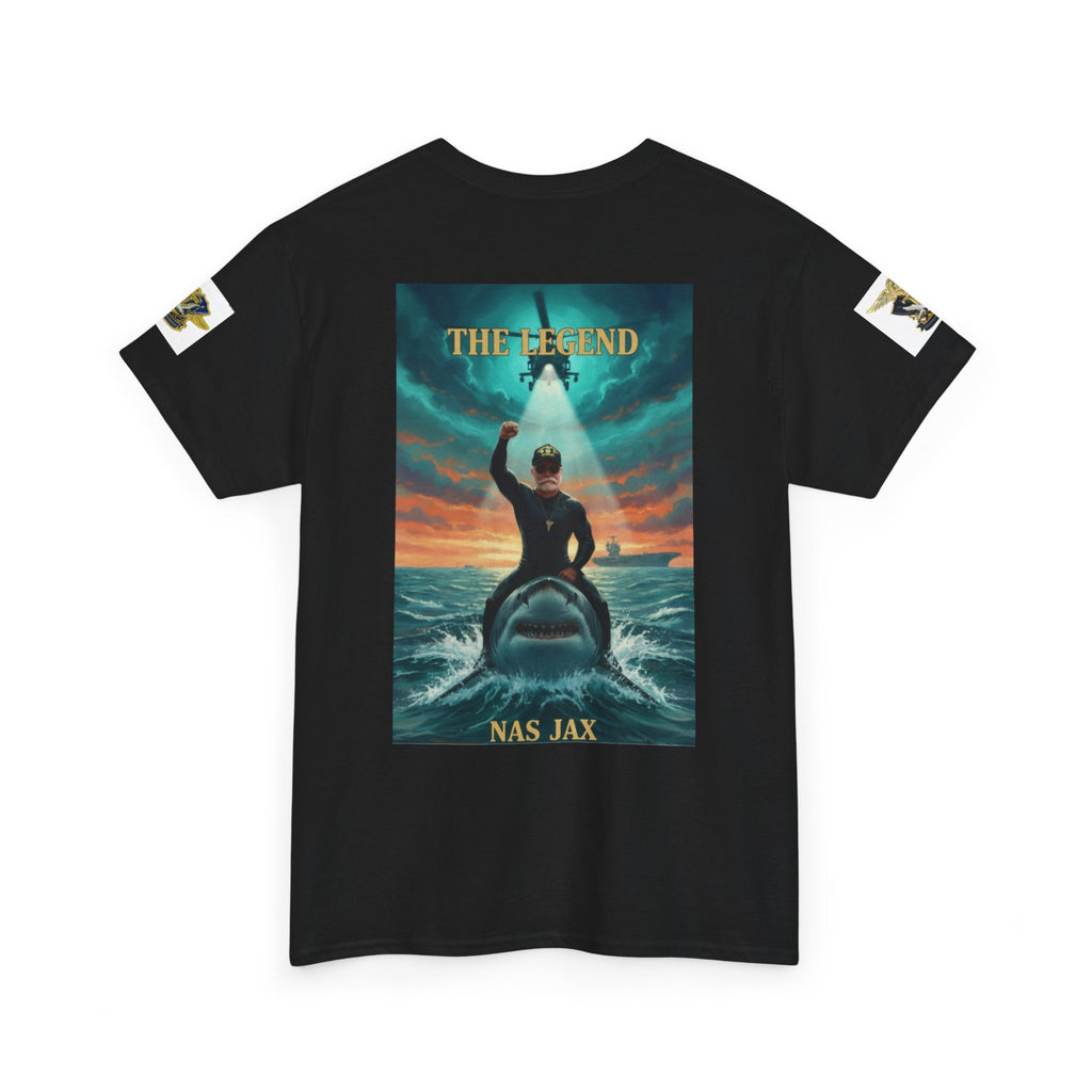 Navy SAR Helicopter Rescue Tee — "The Legend" Search & Rescue Tribute