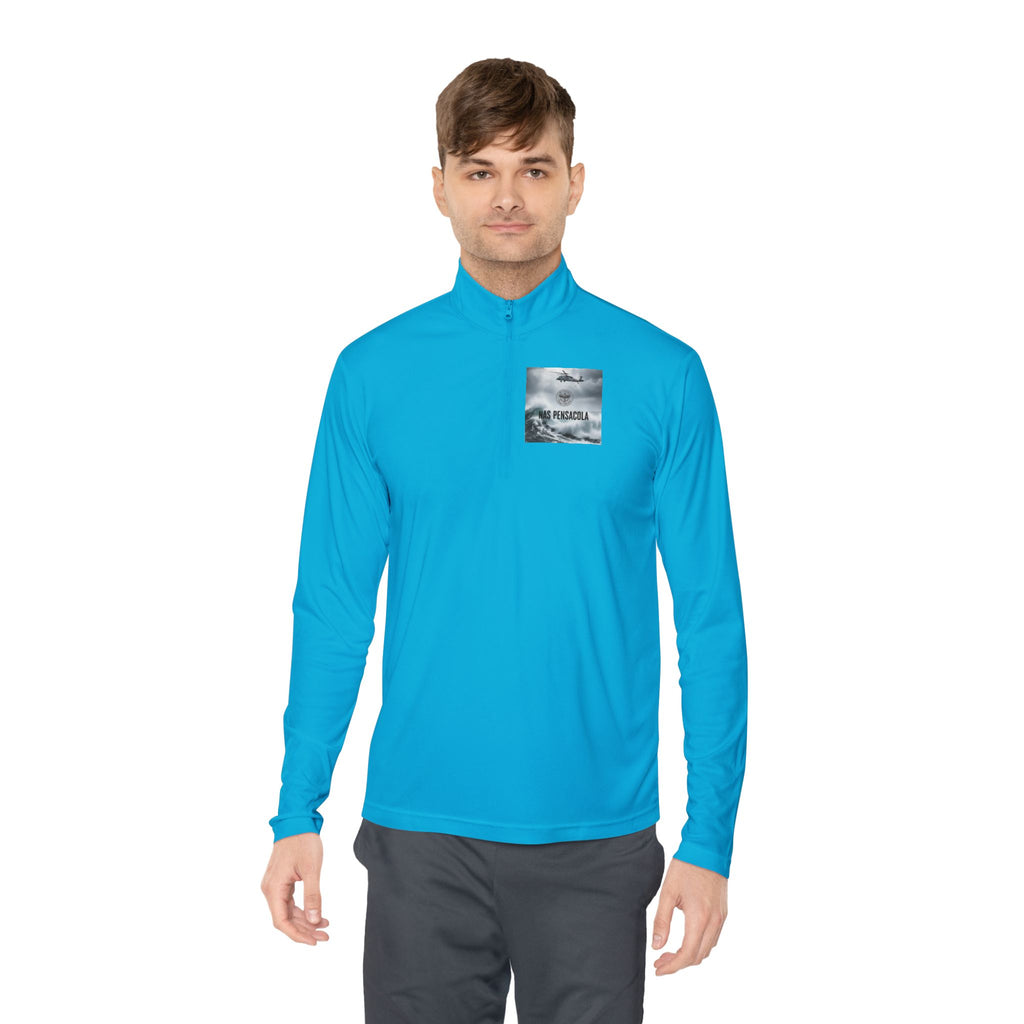 NAS Pensacola Military Rescue Quarter-Zip Pullover