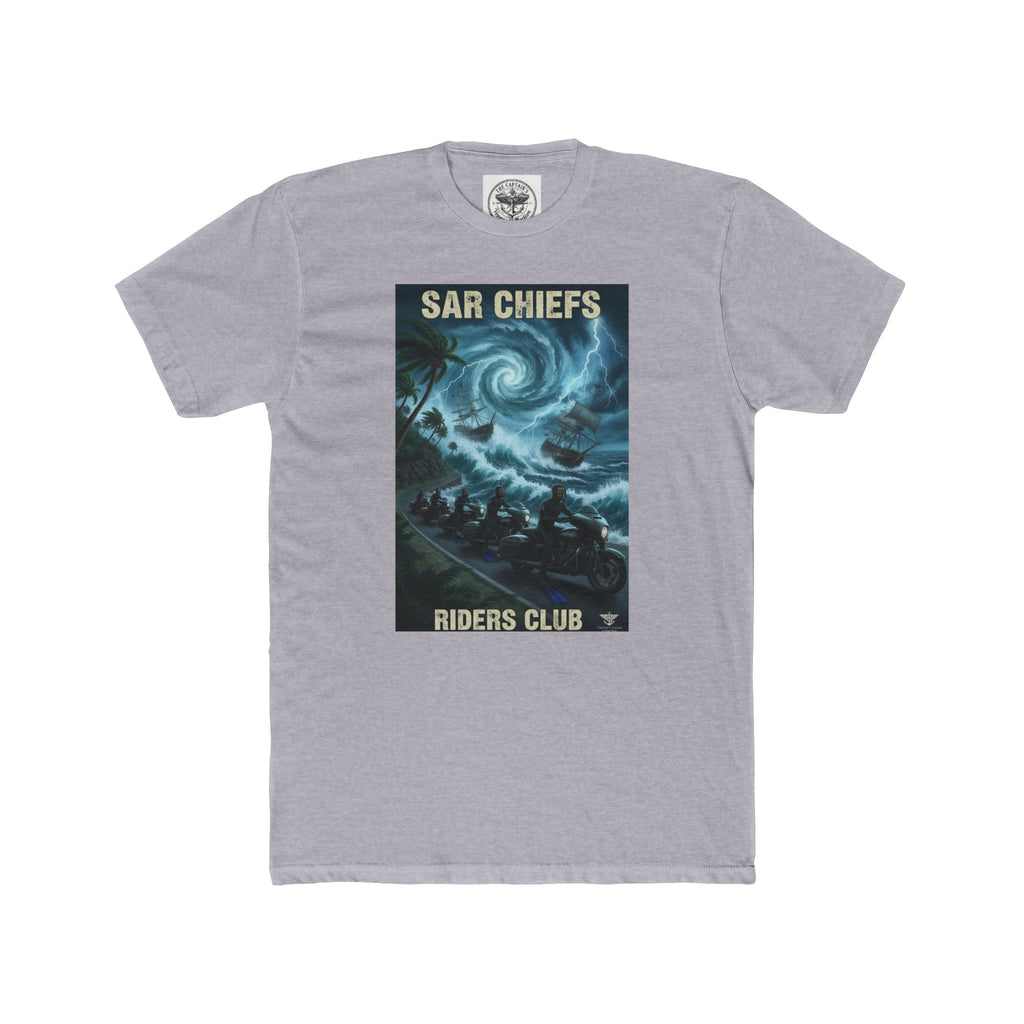 Surf Chiefs Riders Club Tee — Vintage Stormy Wave Surfing Graphic T-Shirt