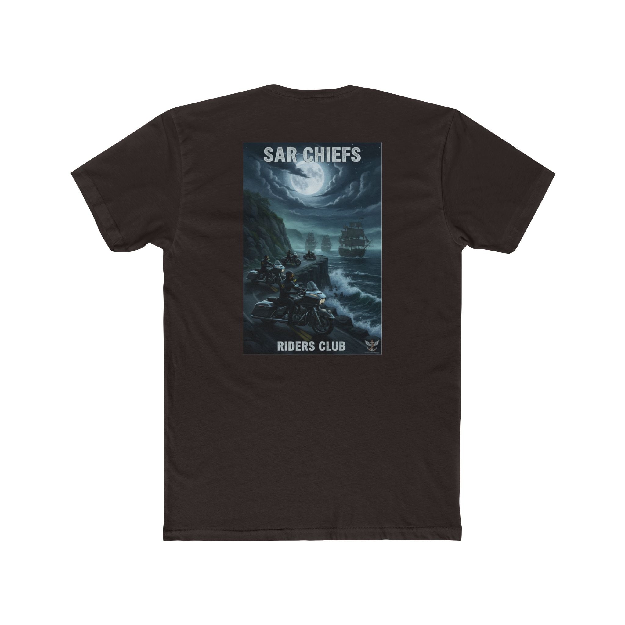 Surf Chiefs Riders Club Tee — Vintage Stormy Wave Surfing Graphic T-Shirt