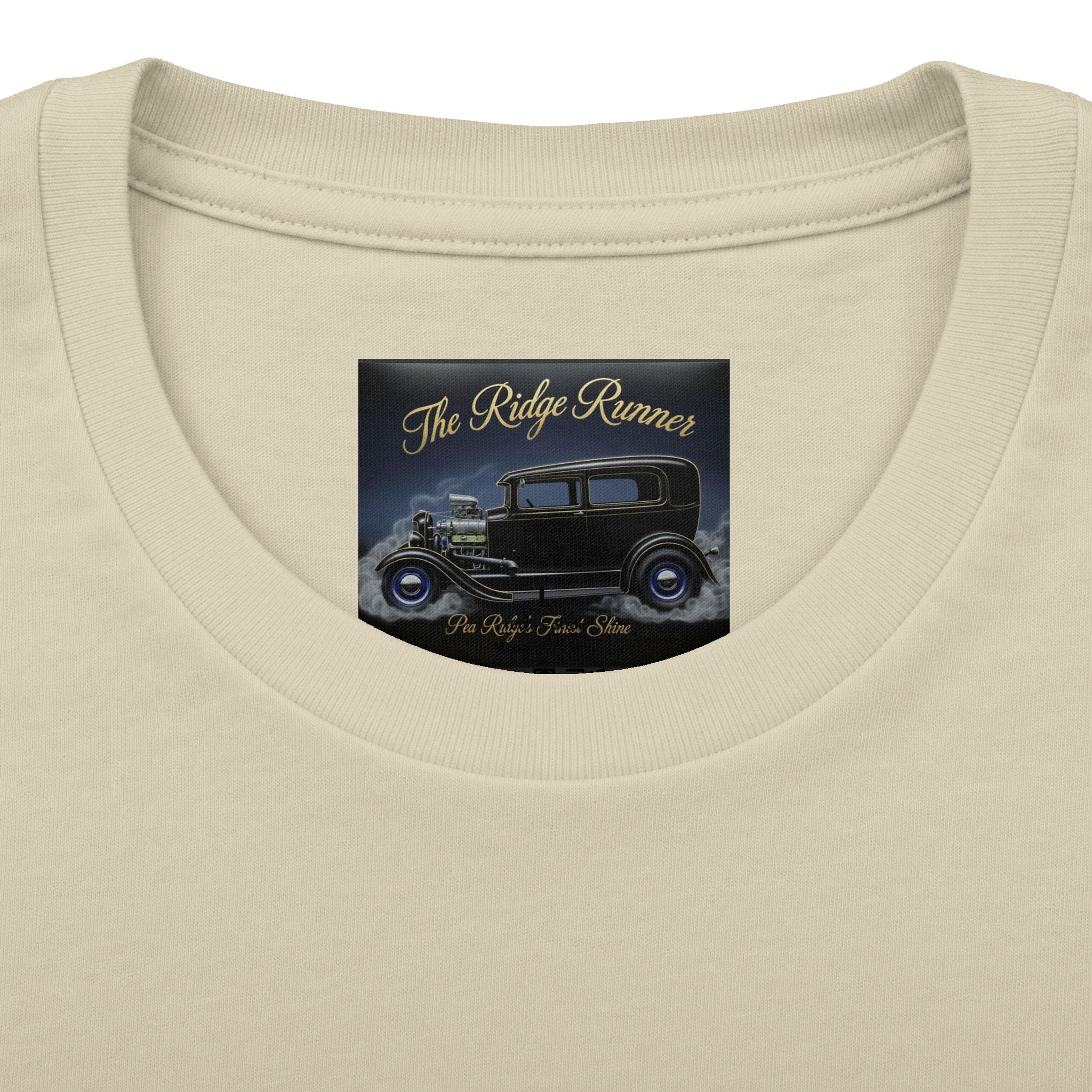 Vintage 'The Ridge Runners' Car Club Tee — Retro 1930s Hot Rod Graphic Shirt