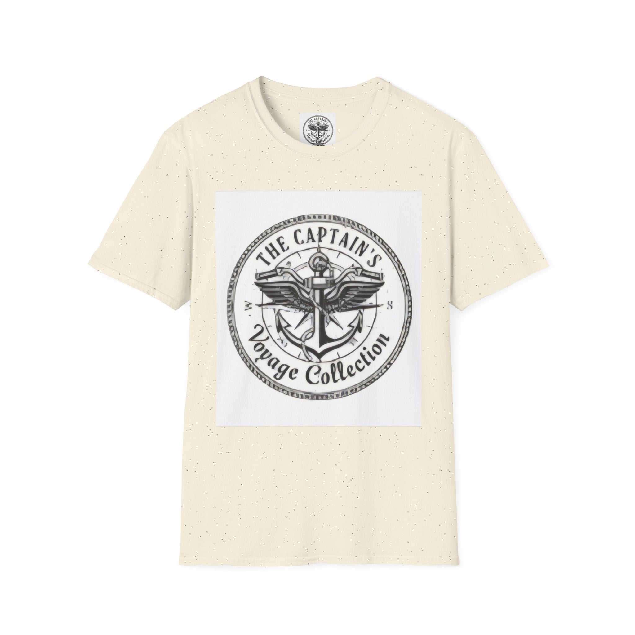 Captain’s Voyage Collection T‑Shirt — Panda Riding Motorcycle Graphic Tee