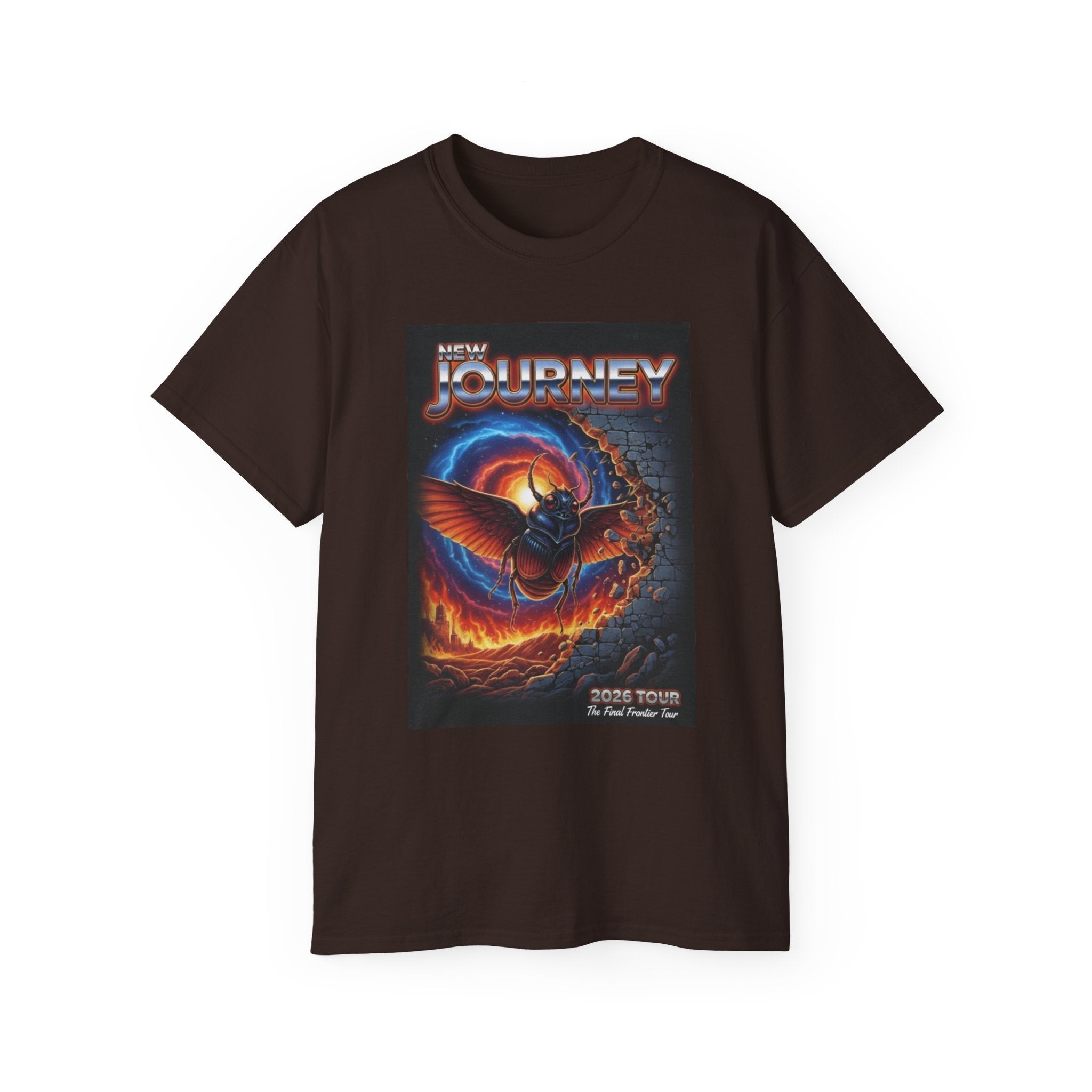 Journey 2020 Tour T‑Shirt — Vintage Rock Band Guitar Poster Tee
