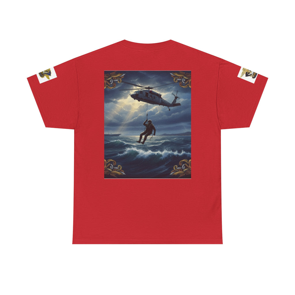 Military Rescue Crew T-Shirt — SAR Chiefs Riders Club Graphic Tee