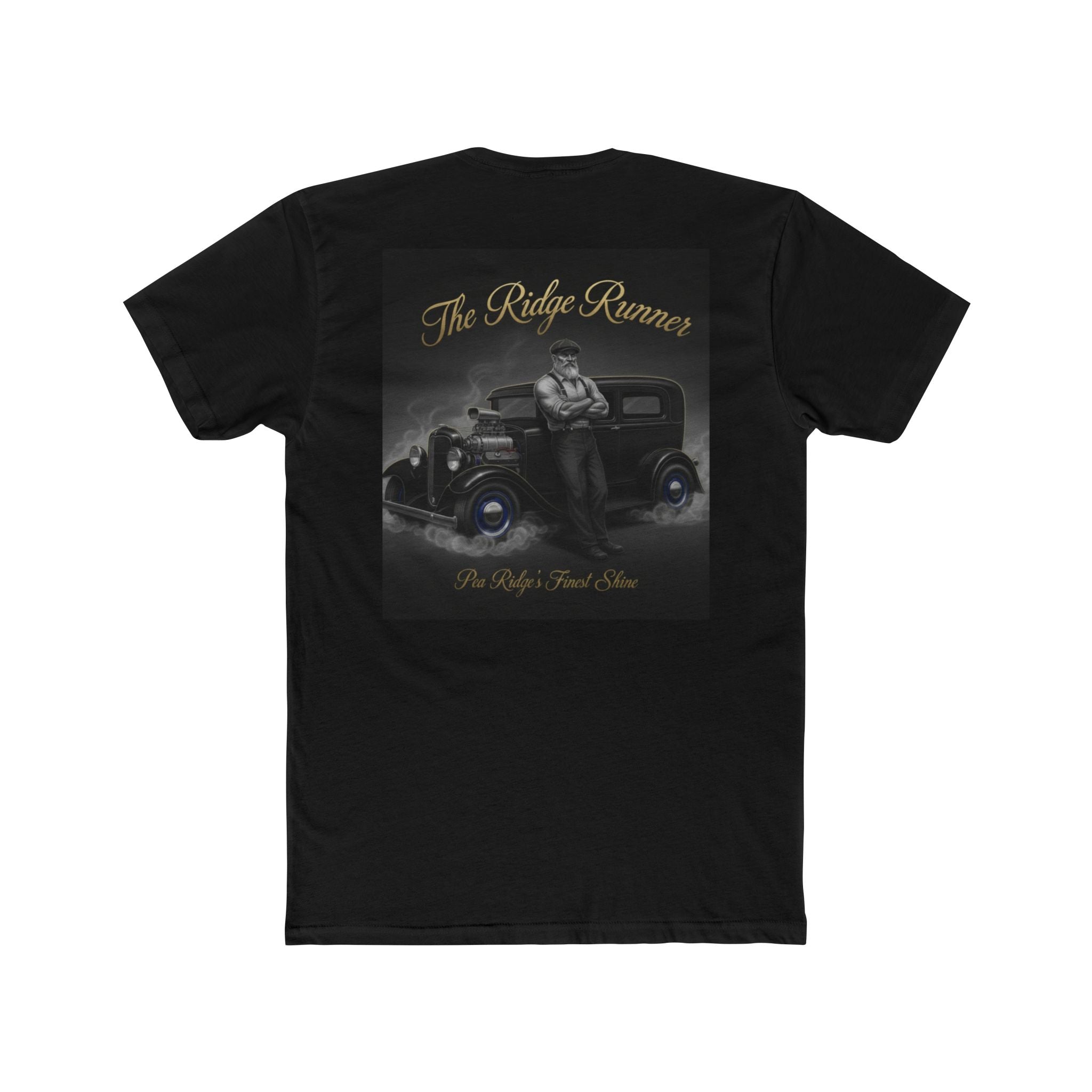 Vintage 'The Ridge Runners' Car Club Tee — Retro 1930s Hot Rod Graphic Shirt