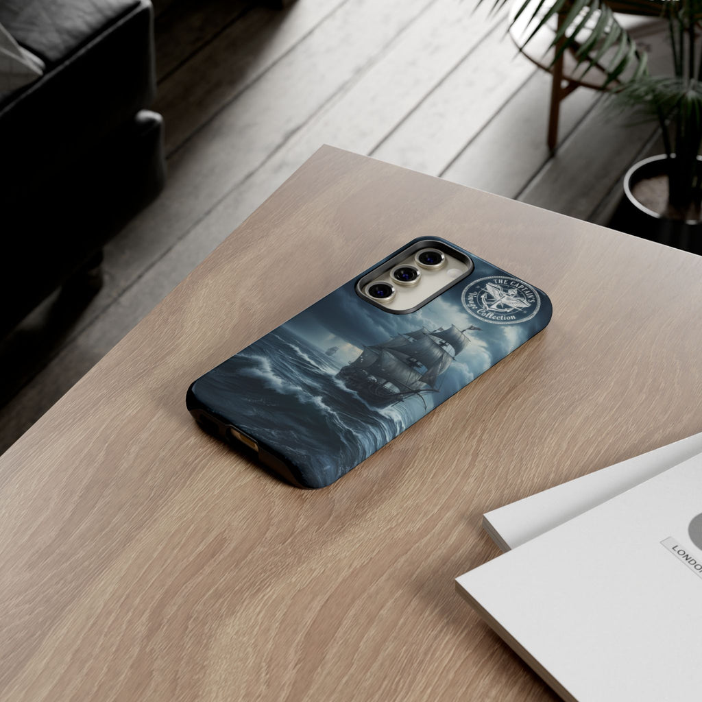 Stormy Seas Ship Phone Case – Nautical Pirate Sailing iPhone Cover