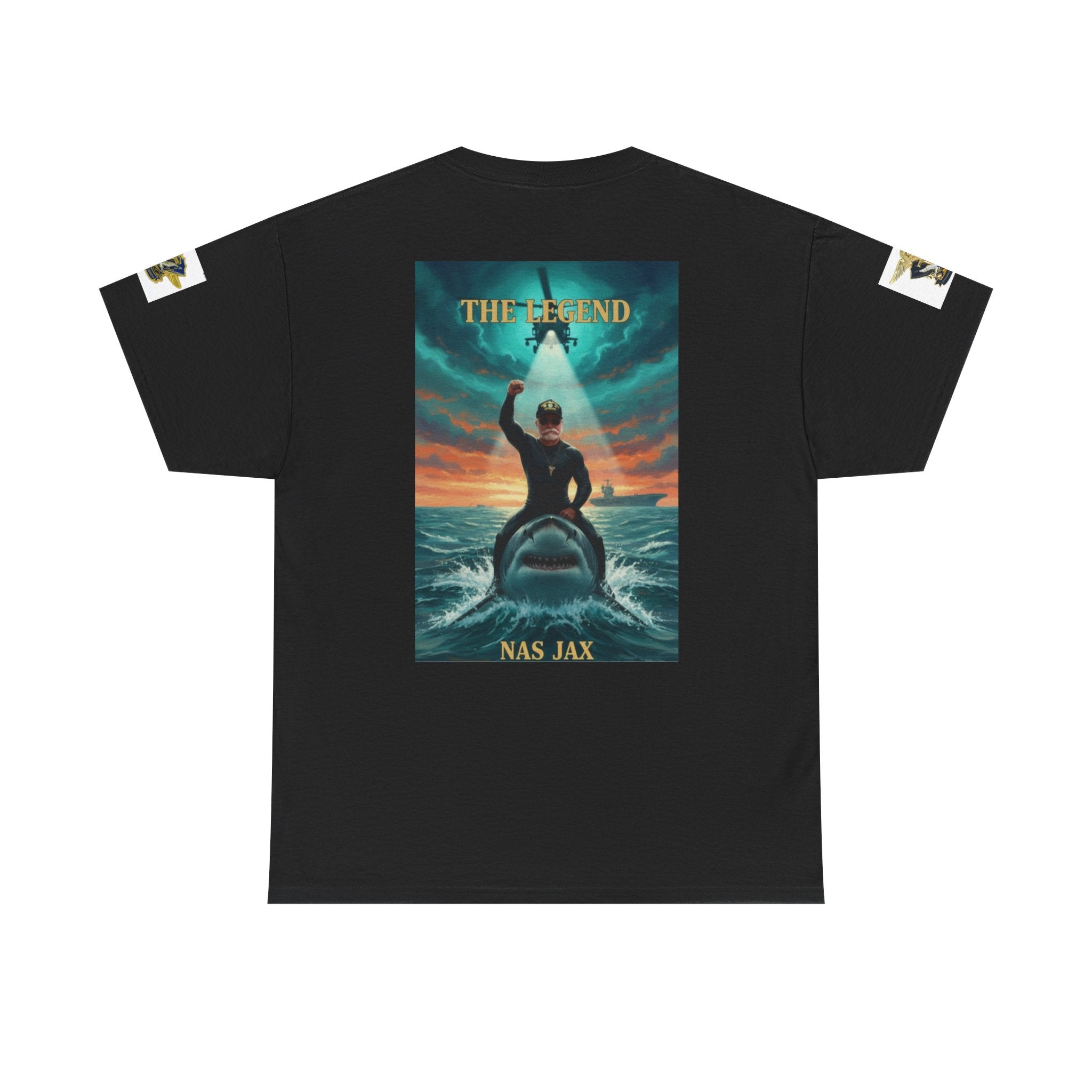 Navy SAR Helicopter Rescue Tee — "The Legend" Search & Rescue Tribute