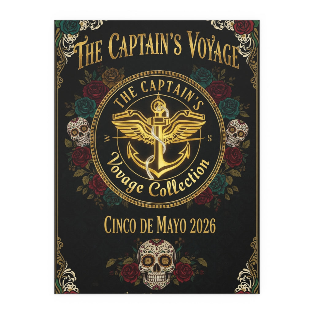 Silk Poster - The Captain’s Voyage Collection: Cinco de Mayo 2026 Decorative Print