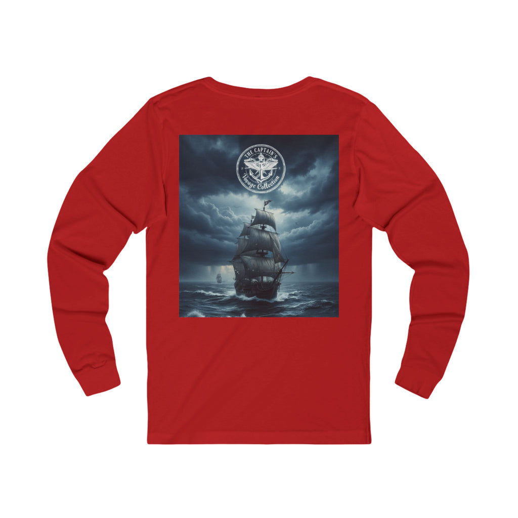 Pirate Crew Long Sleeve Tee - The Lantern Thieves Ship Design