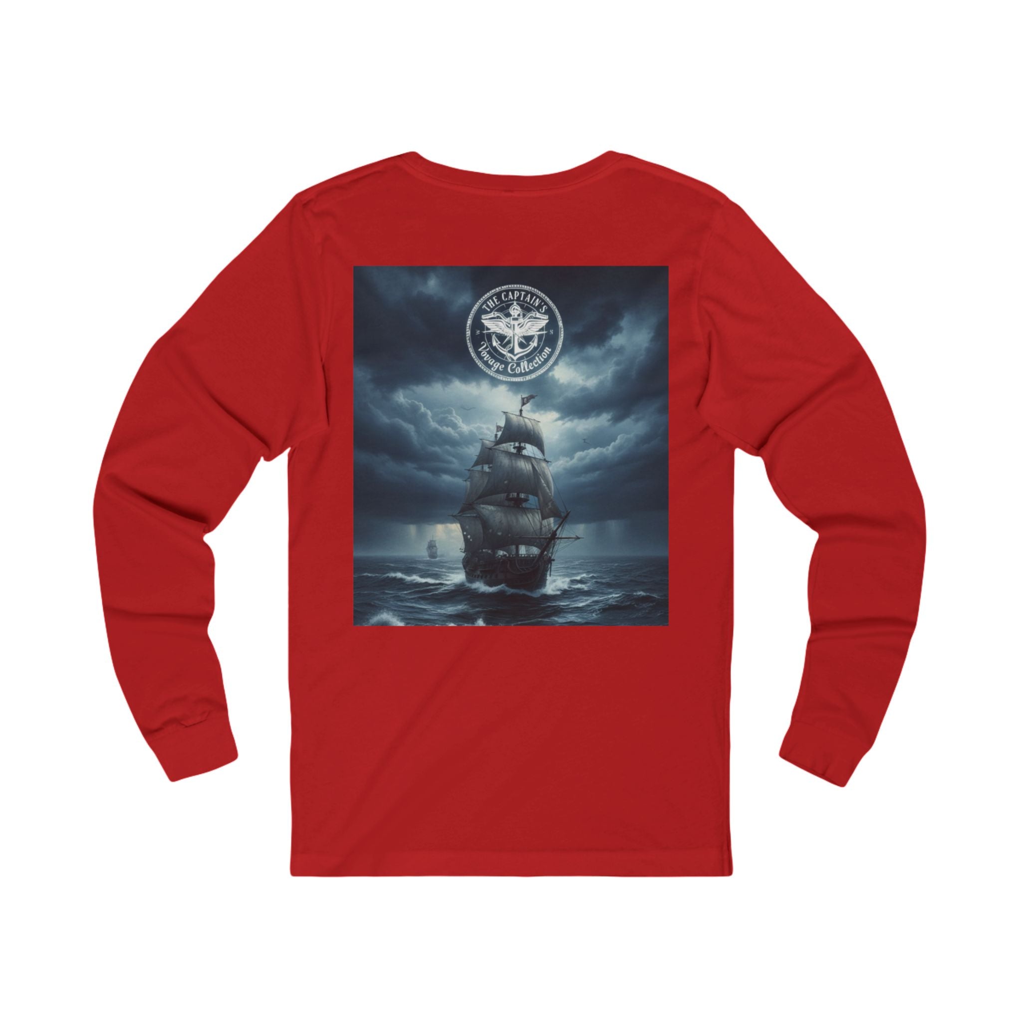Pirate Crew Long Sleeve Tee - The Lantern Thieves Ship Design