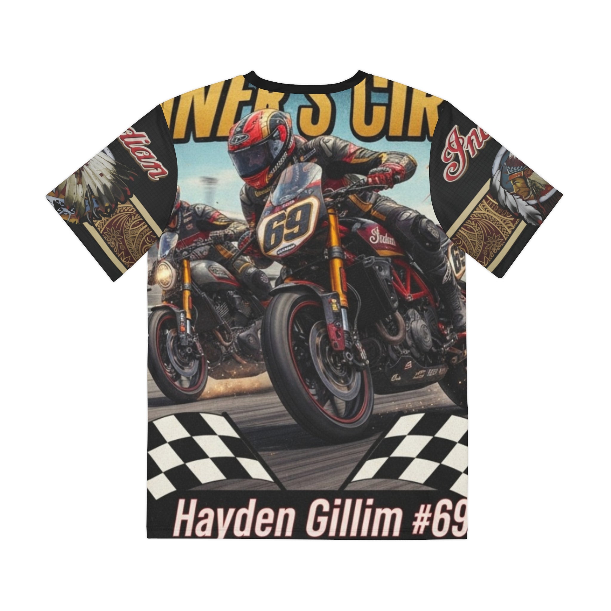 Champion's Circle Hayden Gillim #69 Motorcycle Racing Tee