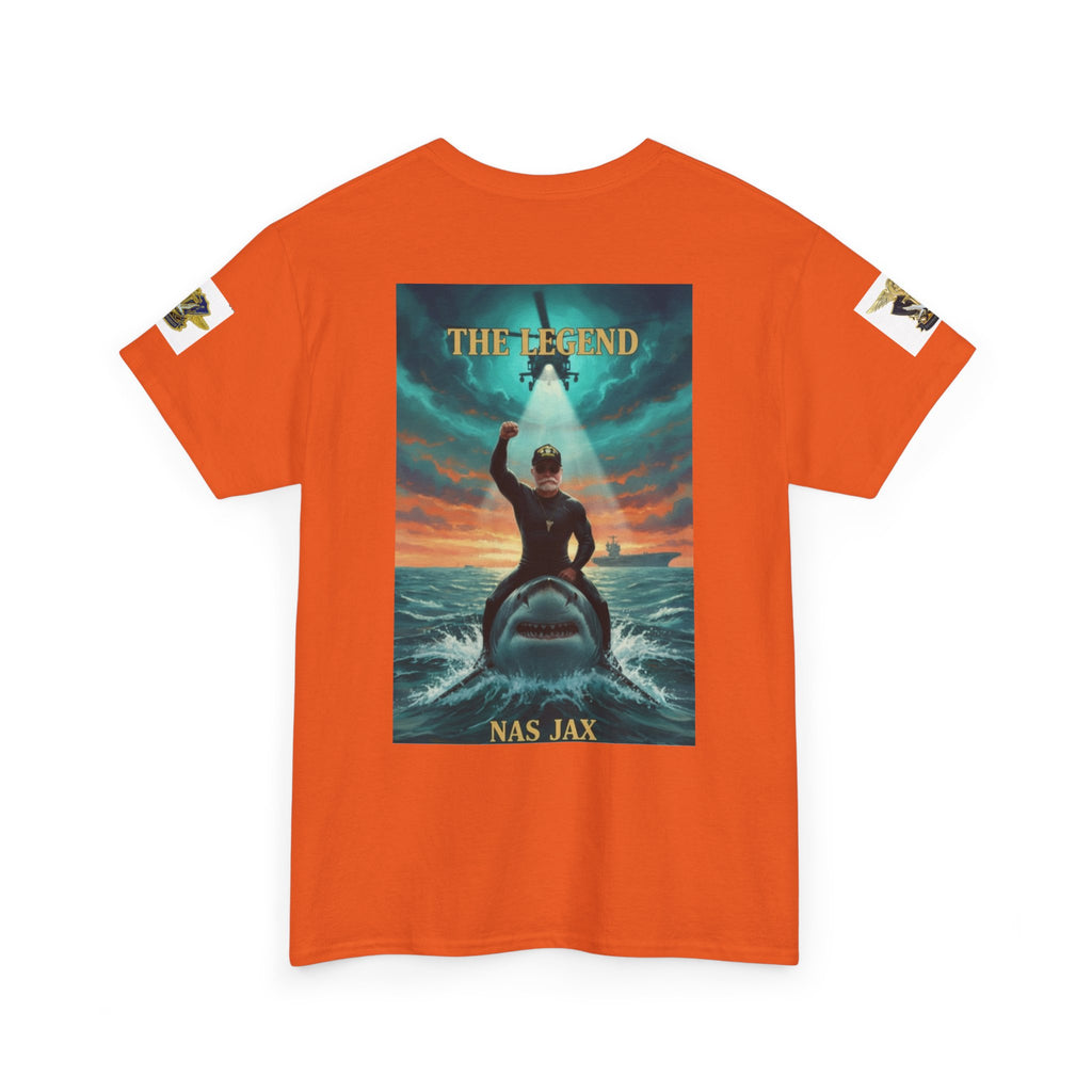 Navy SAR Helicopter Rescue Tee — "The Legend" Search & Rescue Tribute