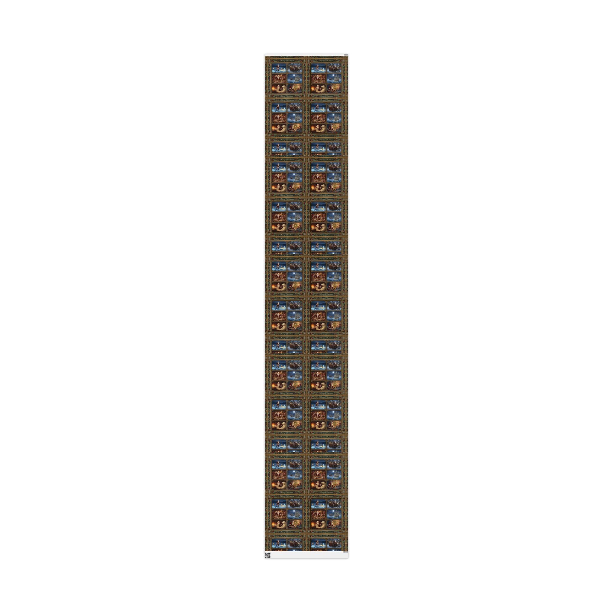 Wrapping Paper — Vintage Nutcracker Holiday Gift Wrap