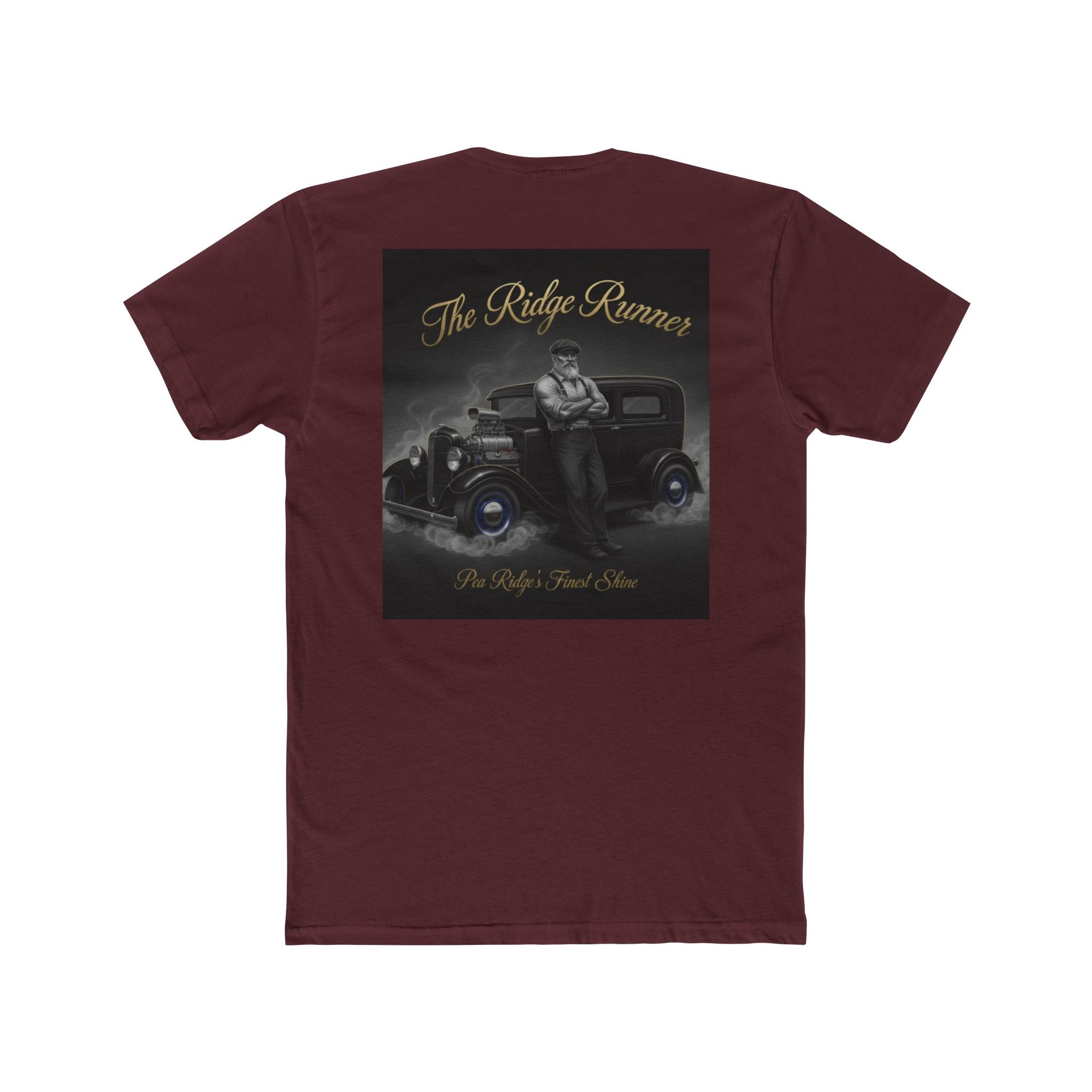 Vintage 'The Ridge Runners' Car Club Tee — Retro 1930s Hot Rod Graphic Shirt