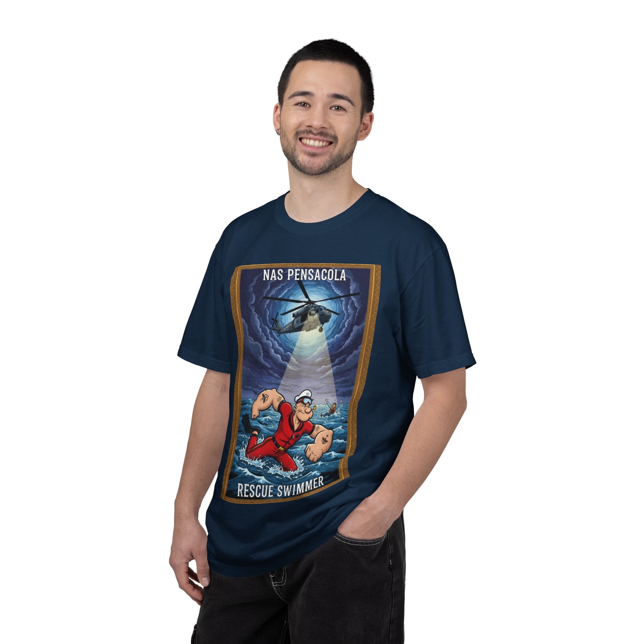 Rescue Swimmer T-Shirt — NAS Pensacola Helicopter Rescue Graphic Tee