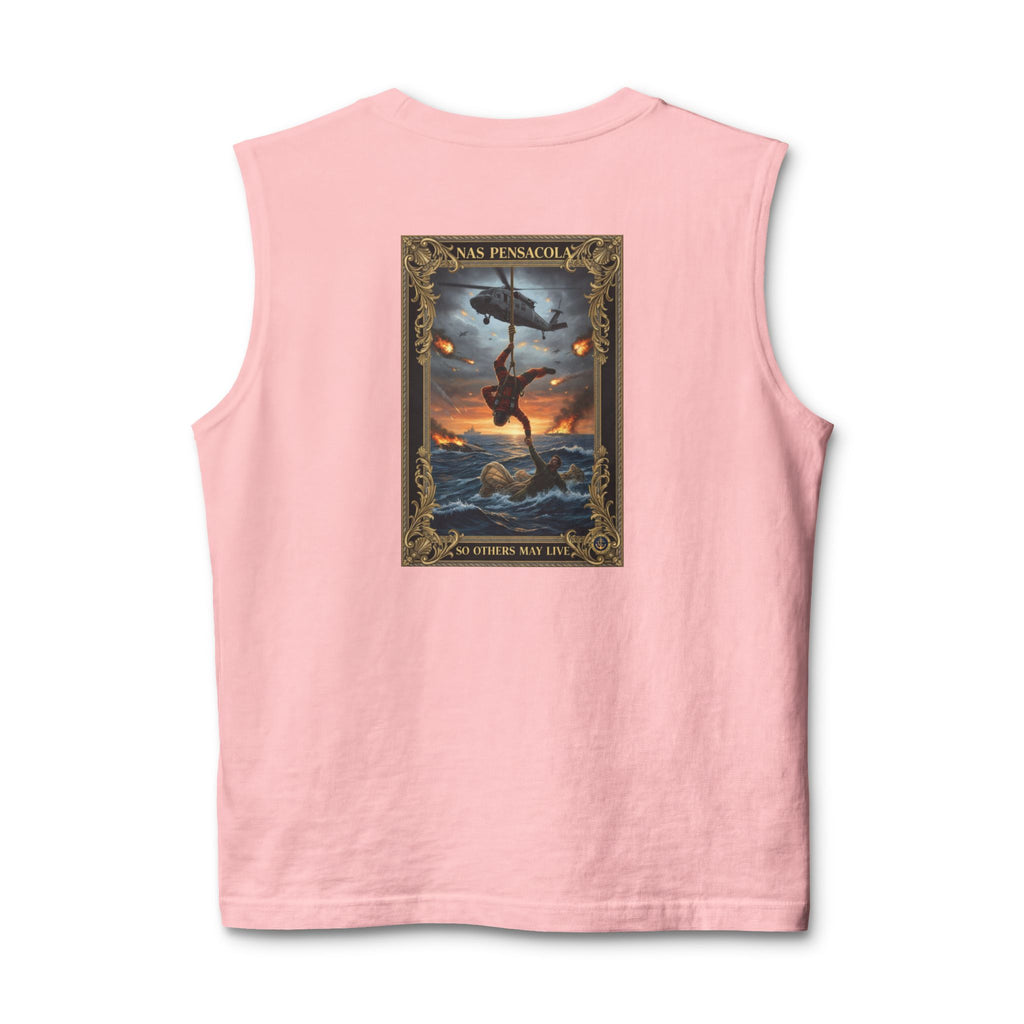 Military NAS Pensacola Tank Top — Navy Aviation Helicopter Design