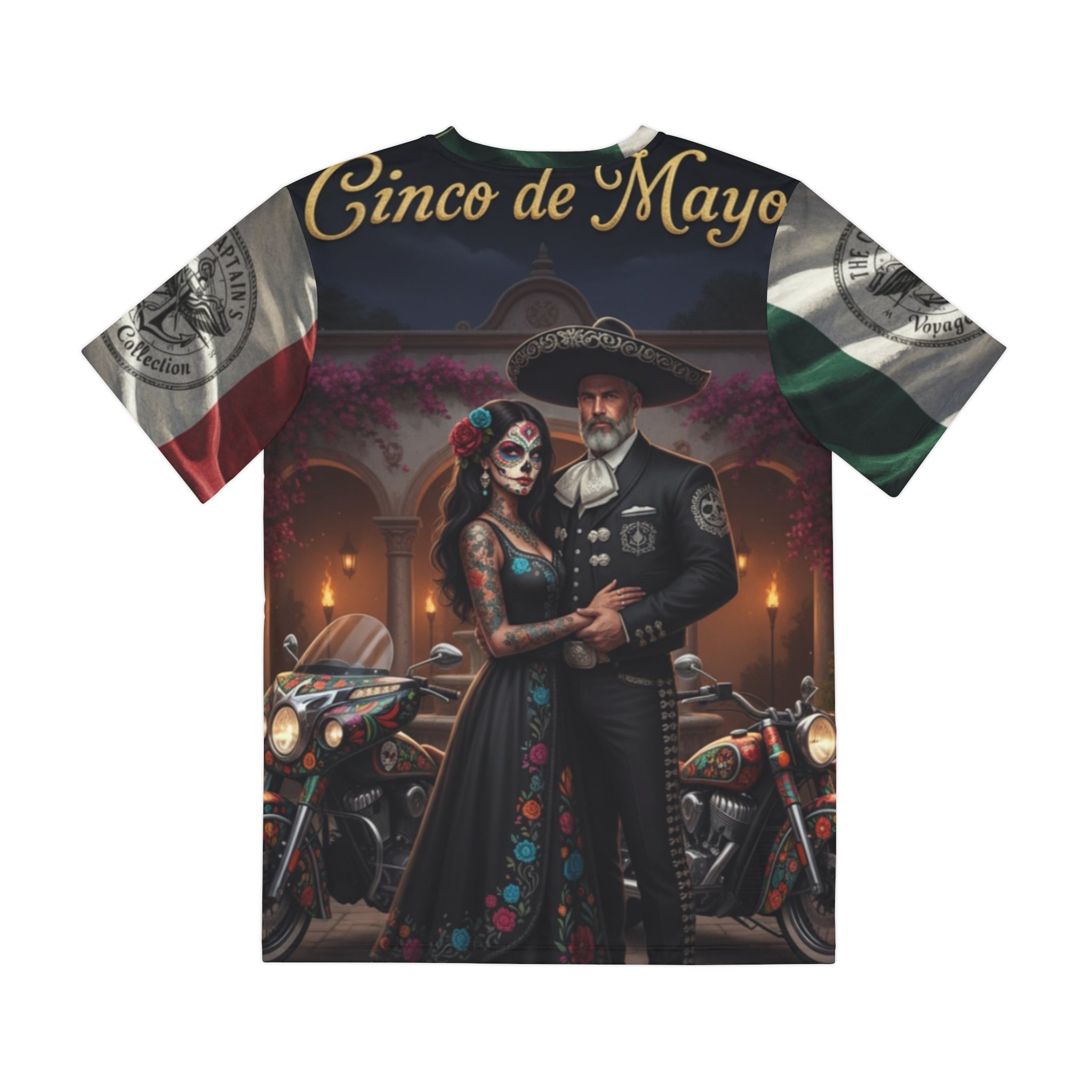 Cinco de Mayo Day of the Dead Skull Tee