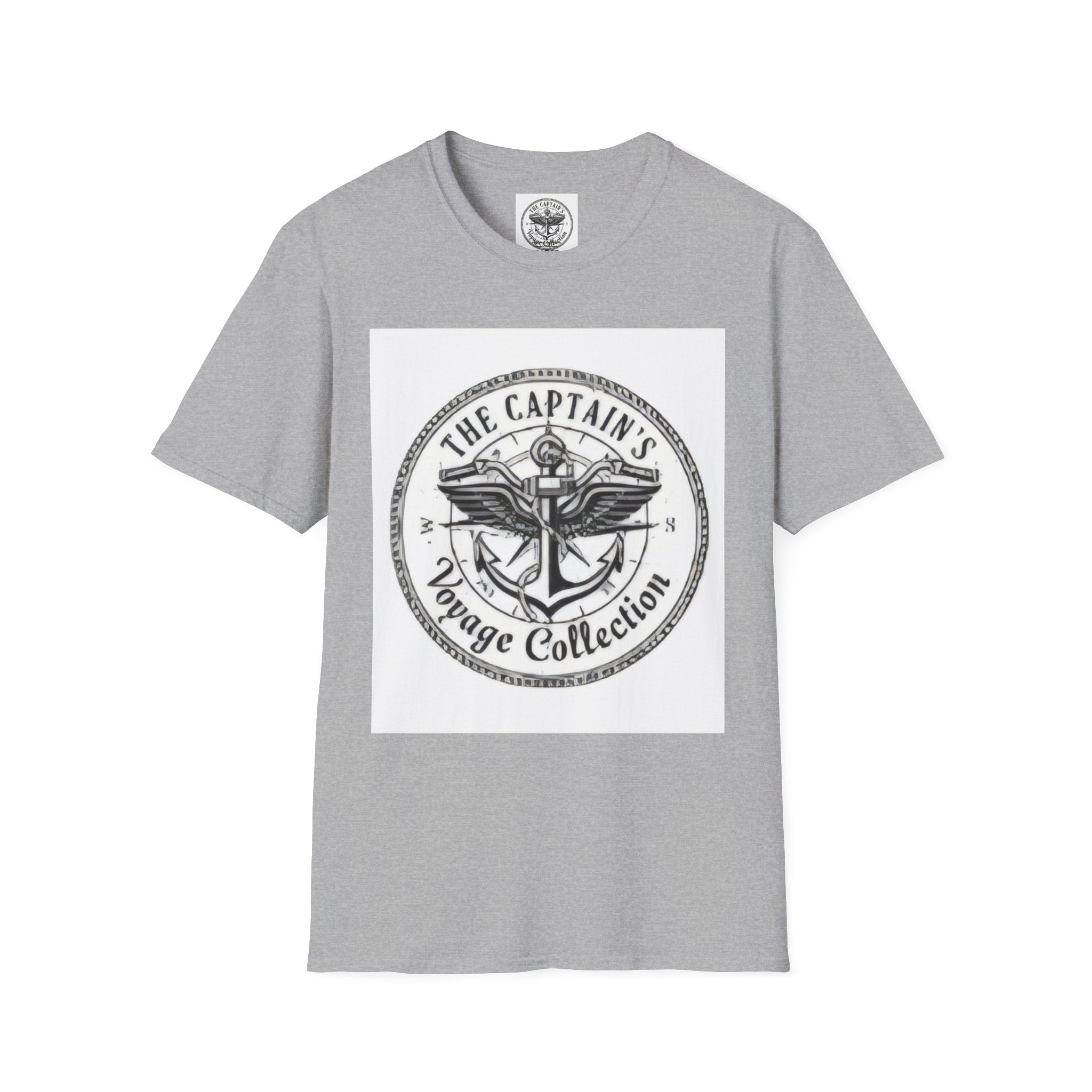 Captain’s Voyage Collection T‑Shirt — Panda Riding Motorcycle Graphic Tee