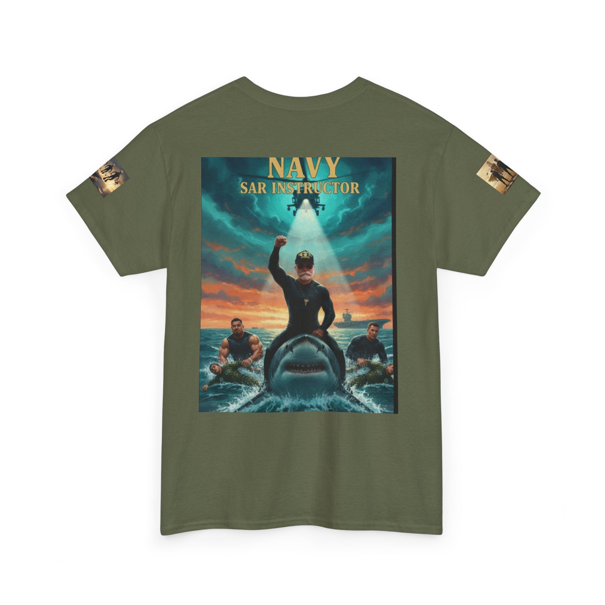Navy SAR Instructor T‑Shirt — Search & Rescue Military Tee