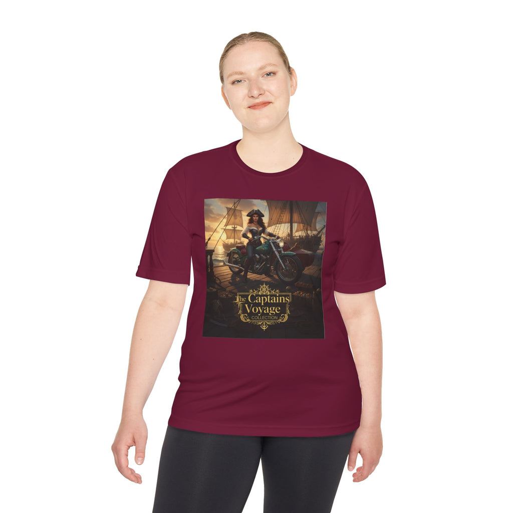 Captain's Voyage Graphic Tee – Nautical Pirate Ship T-Shirt