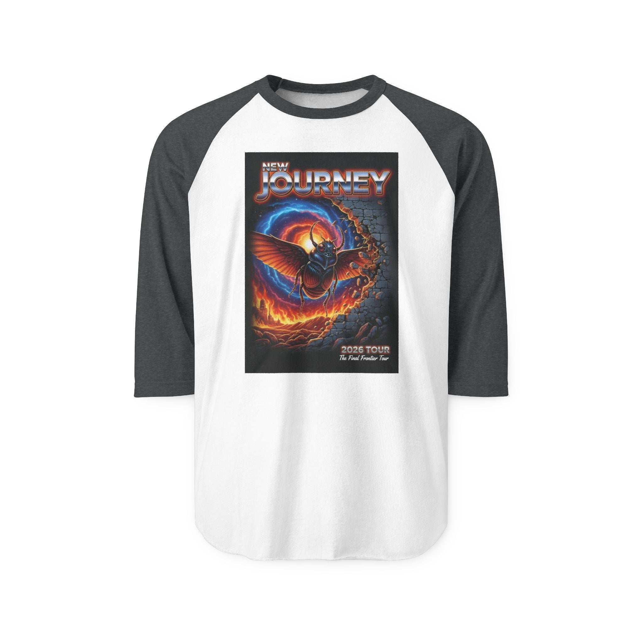 Journey Band Raglan Shirt — Vintage Rock Tour Tee