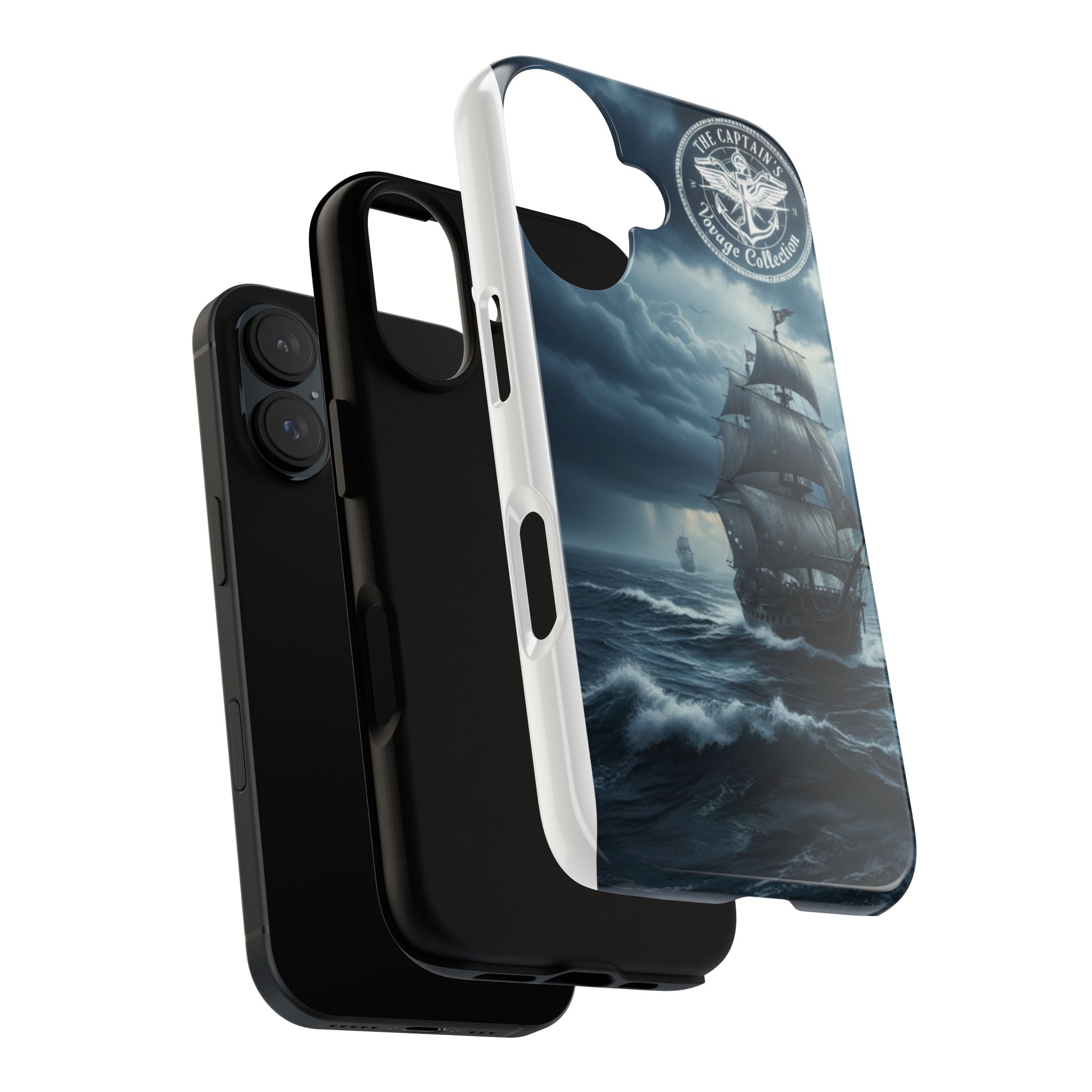 Stormy Seas Ship Phone Case – Nautical Pirate Sailing iPhone Cover