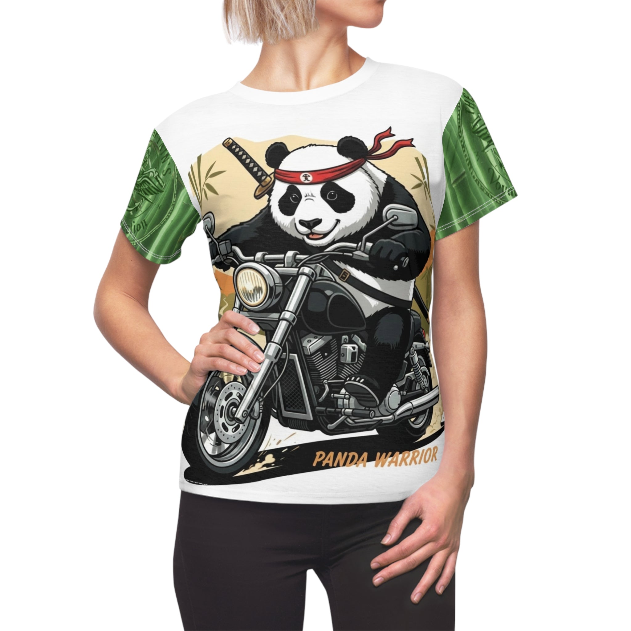 Panda Warrior Motorcycle Tee
