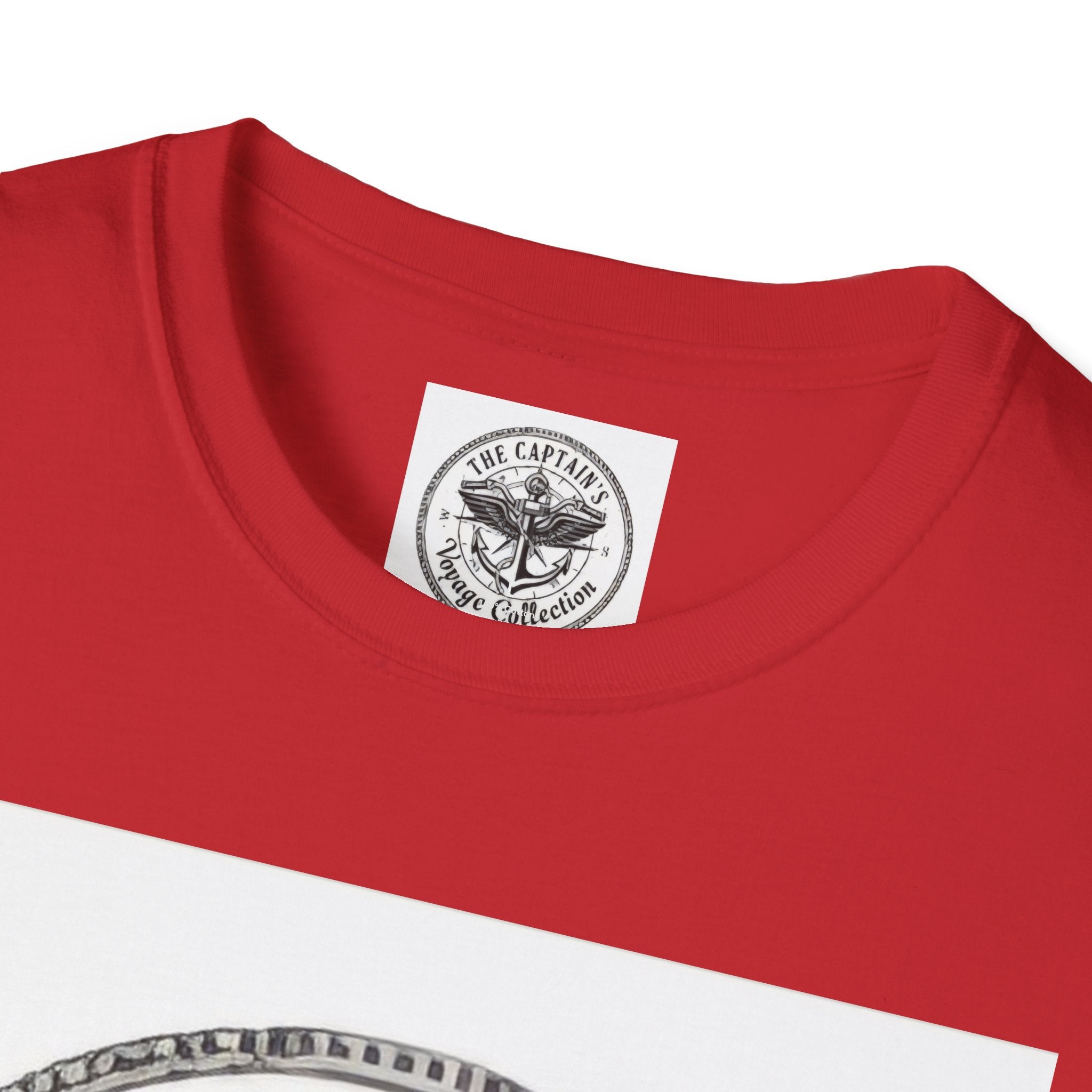 Captain’s Voyage Collection T‑Shirt — Panda Riding Motorcycle Graphic Tee