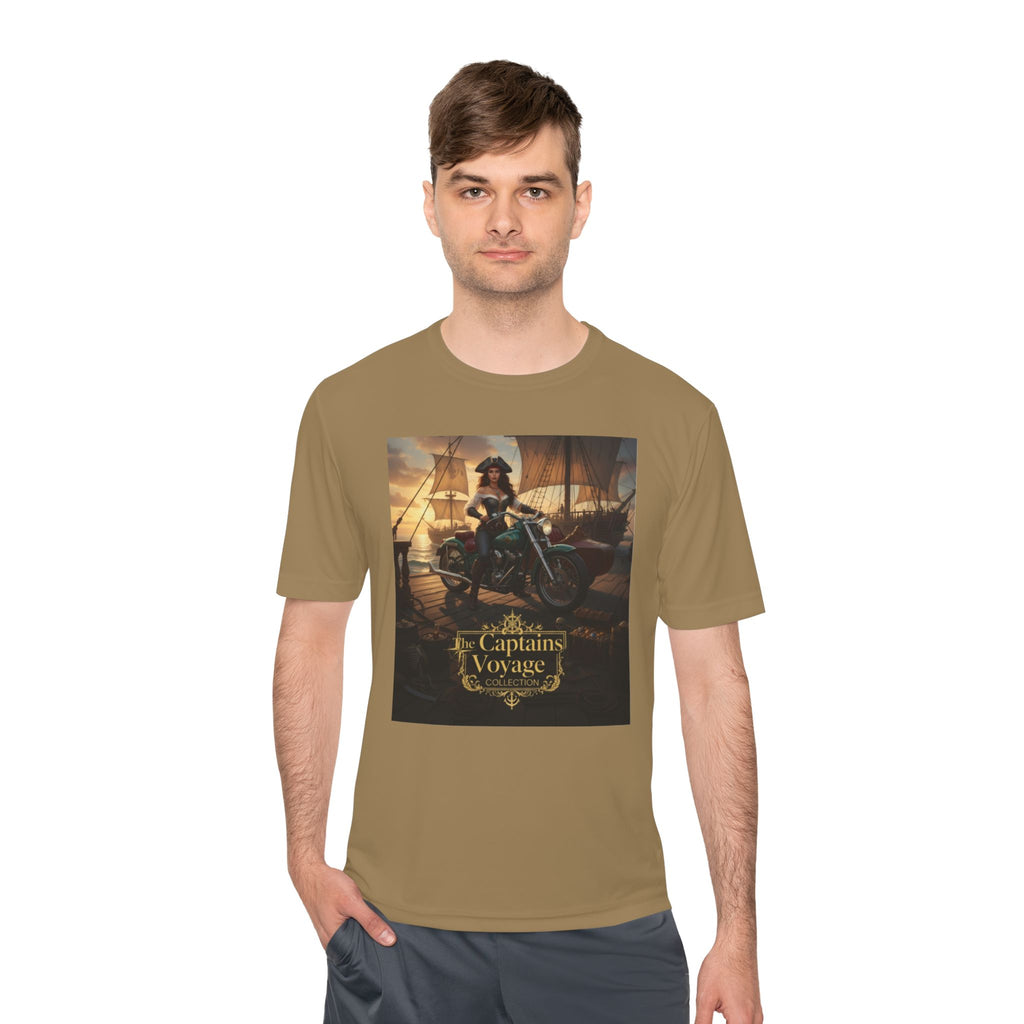 Captain's Voyage Graphic Tee – Nautical Pirate Ship T-Shirt