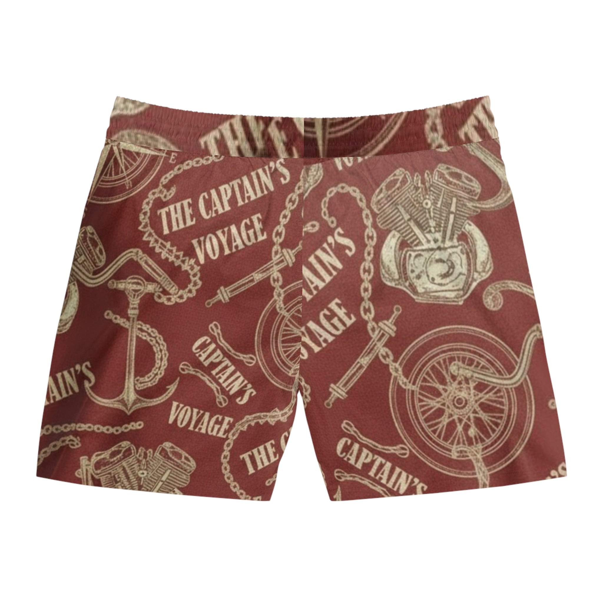 Men's Mid-Length Swim Shorts (AOP)