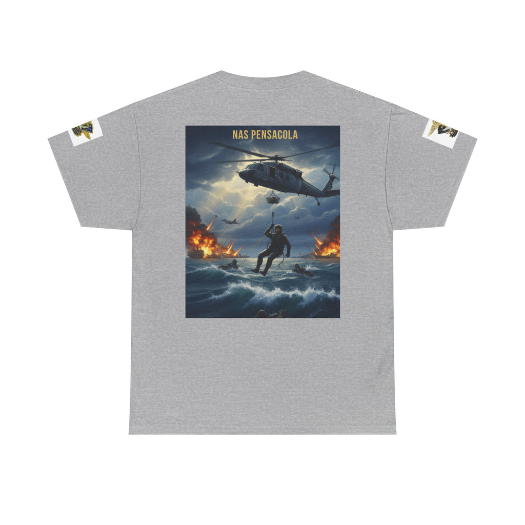 SAR Chiefs Riders Club Tee — NAS Pensacola Helicopter Rescue Graphic Shirt