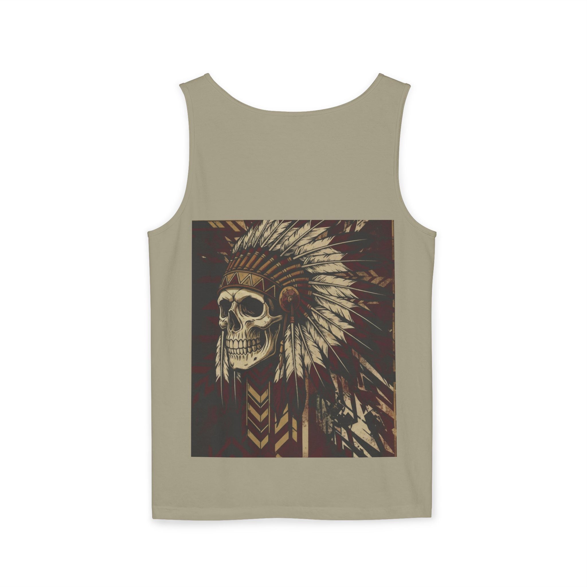 Skull Chief Tank Top — Indian Motorcycle Graphic Tank
