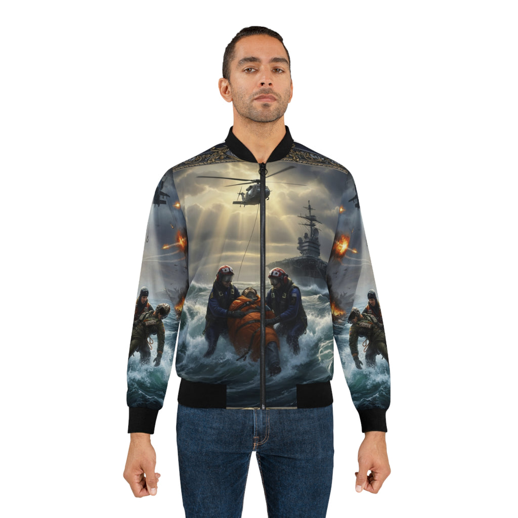 NAS Pensacola Rescue Swimmer Bomber Jacket